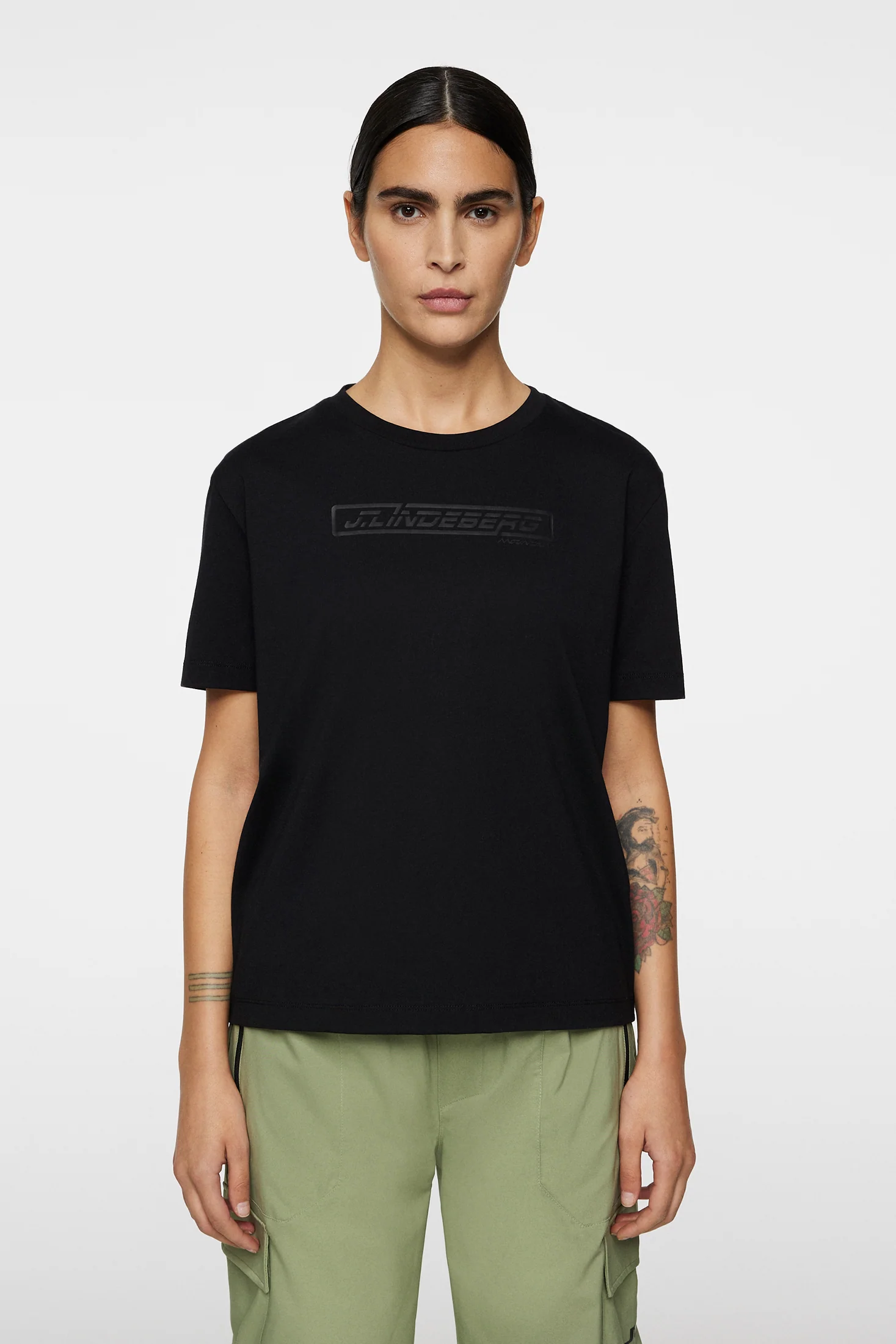 Laurel T-shirt / Black - Image 2