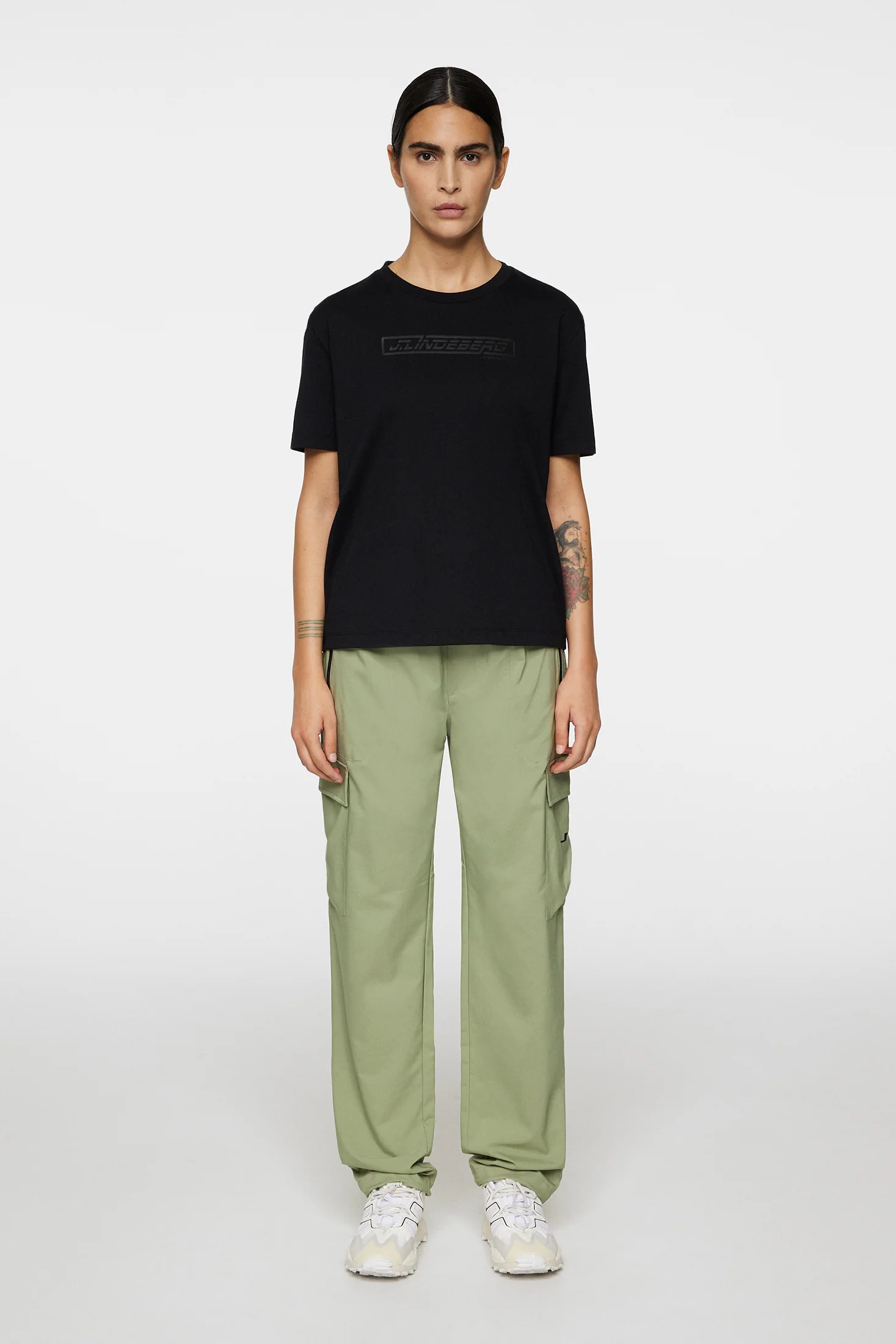 Laurel T-shirt / Black - Image 4