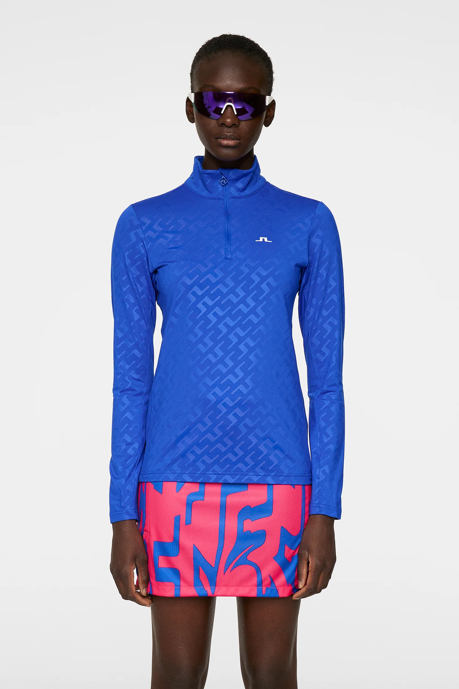Lauryn Deboss Mid Layer / Bias Bridge Blue - Image 2