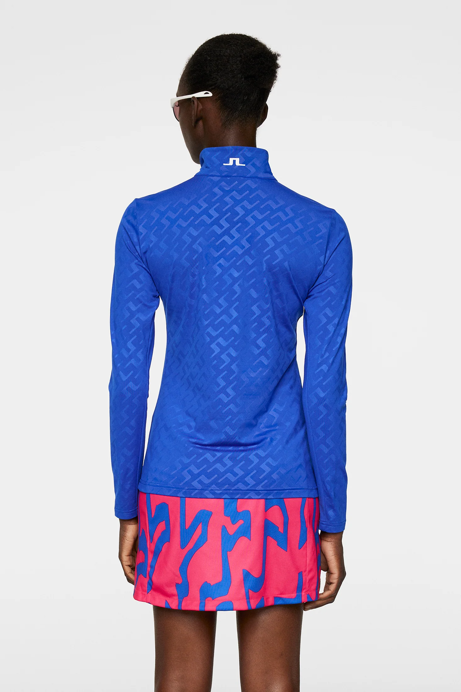 Lauryn Deboss Mid Layer / Bias Bridge Blue - Image 3