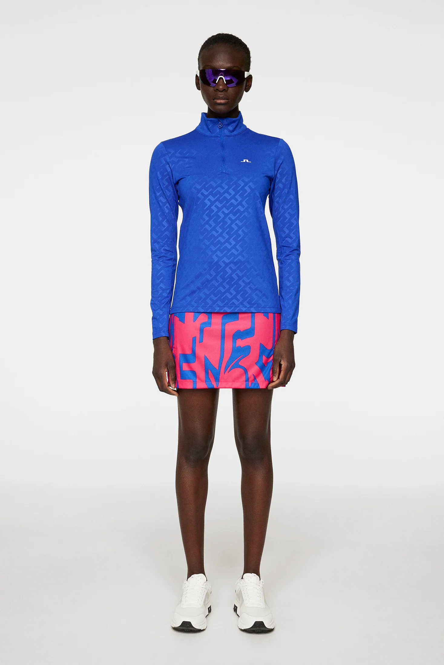 Lauryn Deboss Mid Layer / Bias Bridge Blue - Image 4