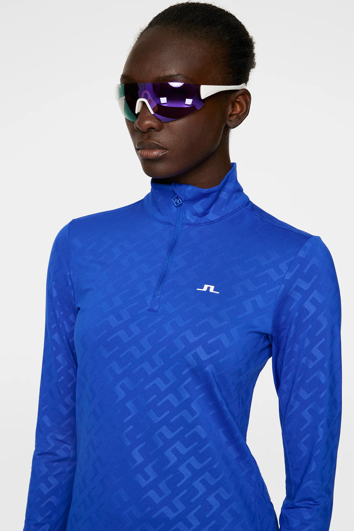 Lauryn Deboss Mid Layer / Bias Bridge Blue - Image 5
