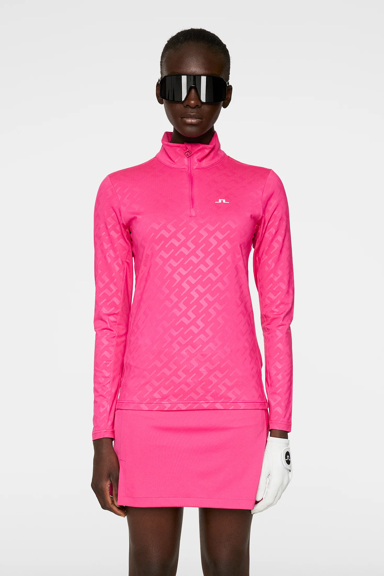 Lauryn Deboss Mid Layer / Bias Bridge Pink - Image 2