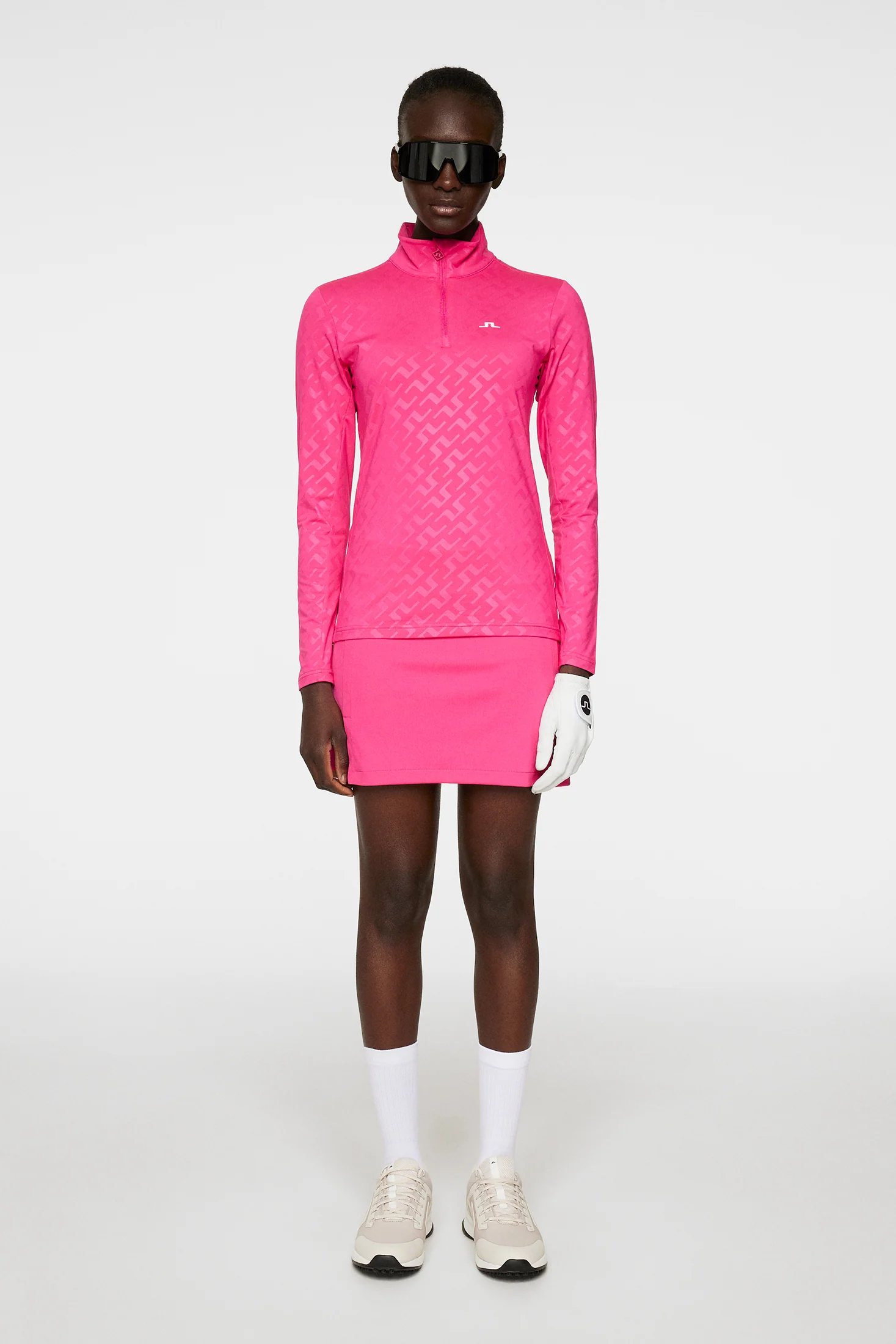 Lauryn Deboss Mid Layer / Bias Bridge Pink - Image 4