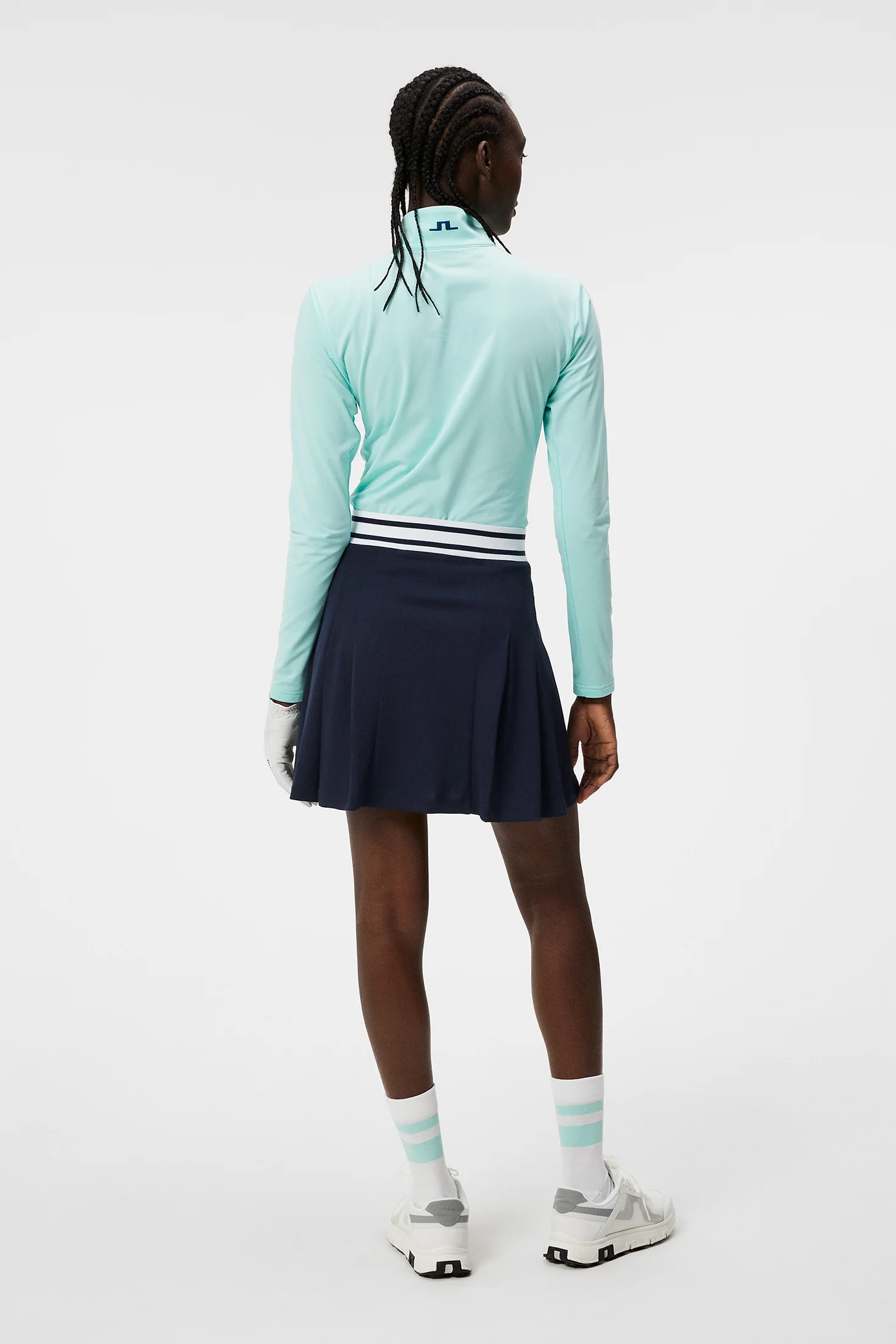 Lauryn Half Zip Mid Layer / Aruba Blue - Image 3