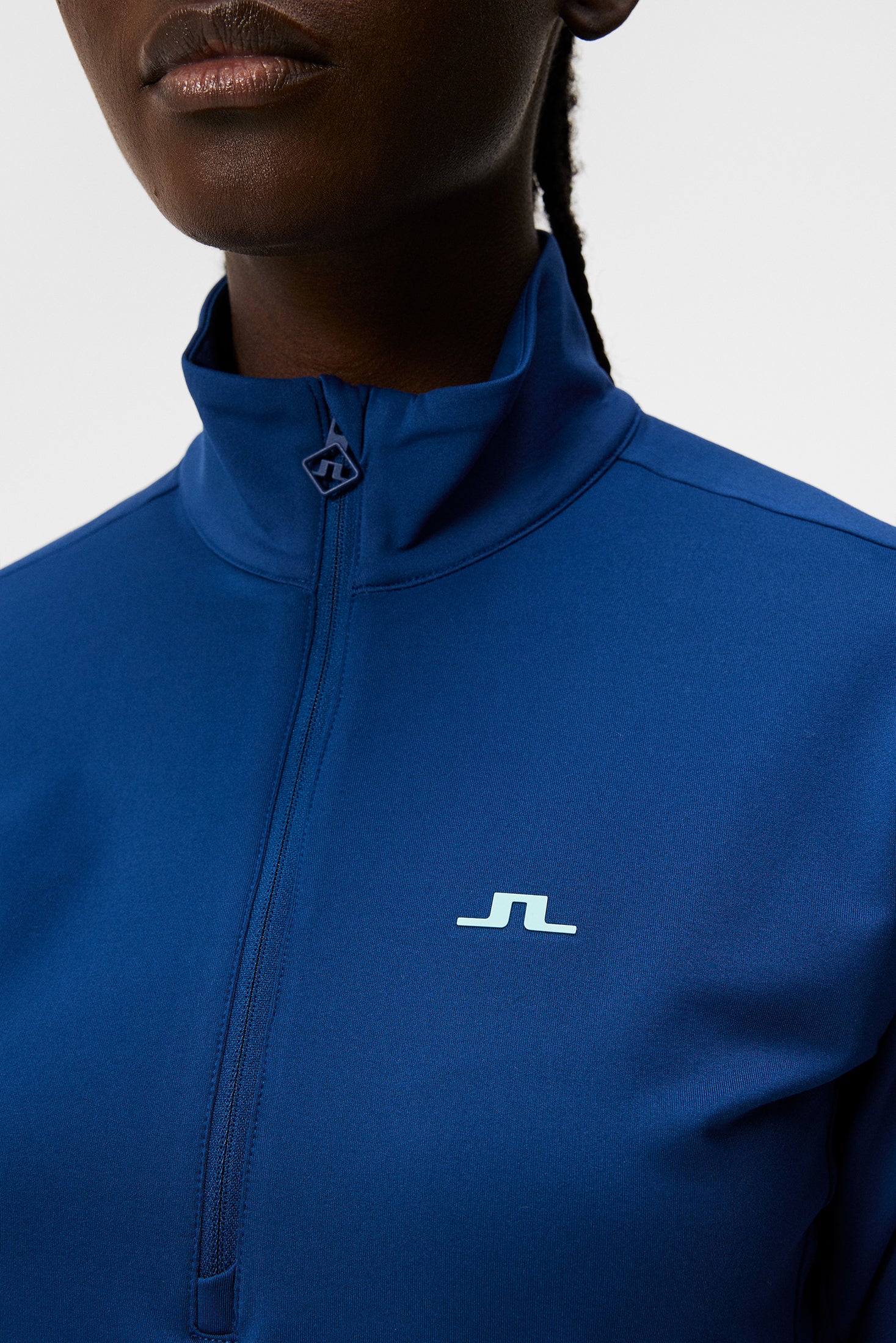 Lauryn Half Zip Mid Layer / Estate Blue - Image 6