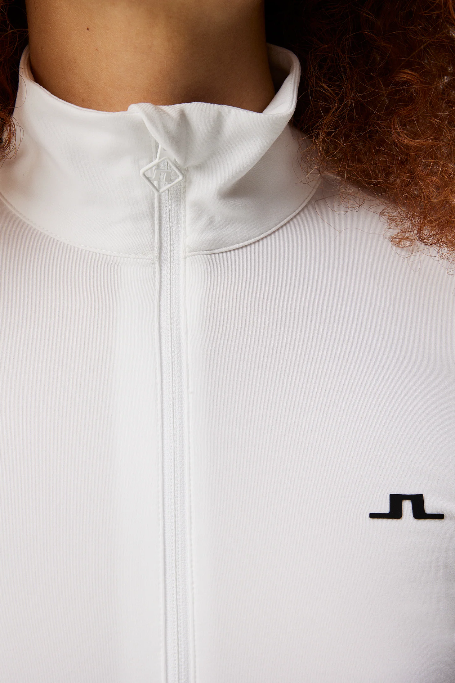 Lauryn Half Zip Mid Layer / White - Image 6