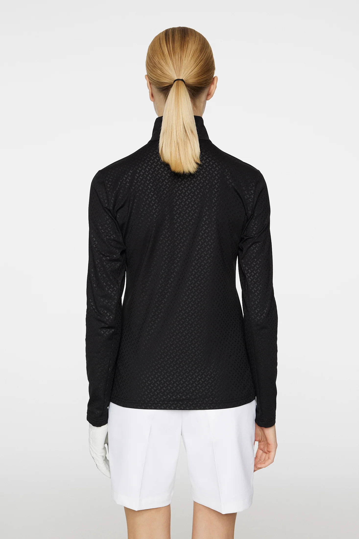 Lauryn Quarter Zip Mid Layer / Black - Image 3