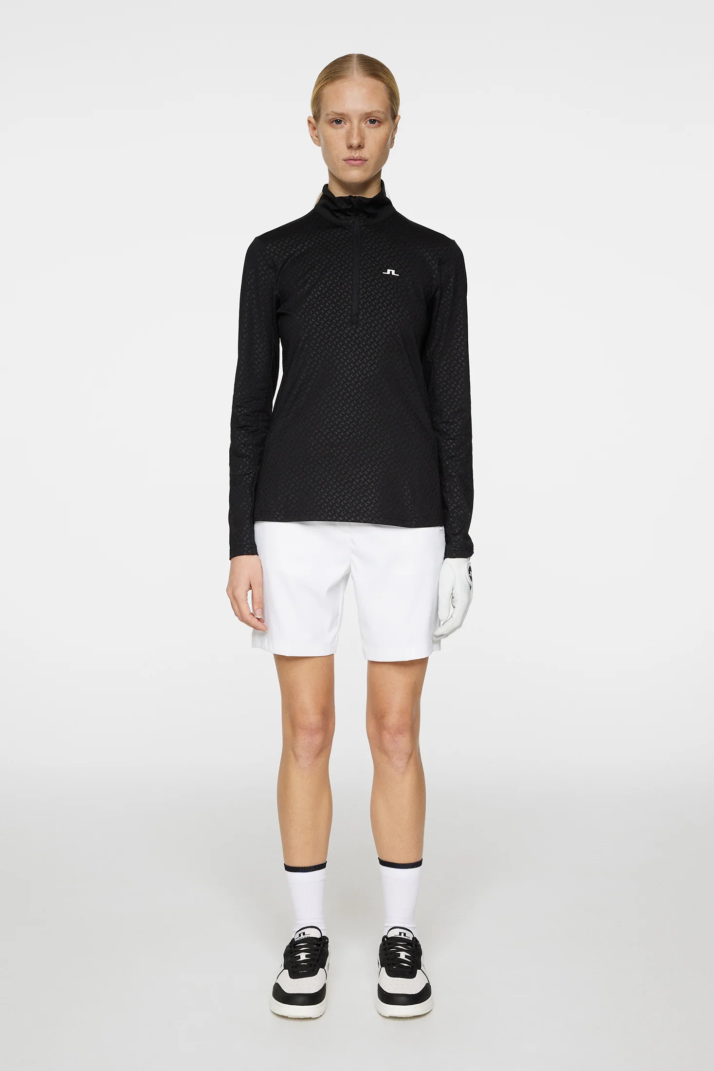Lauryn Quarter Zip Mid Layer / Black - Image 4
