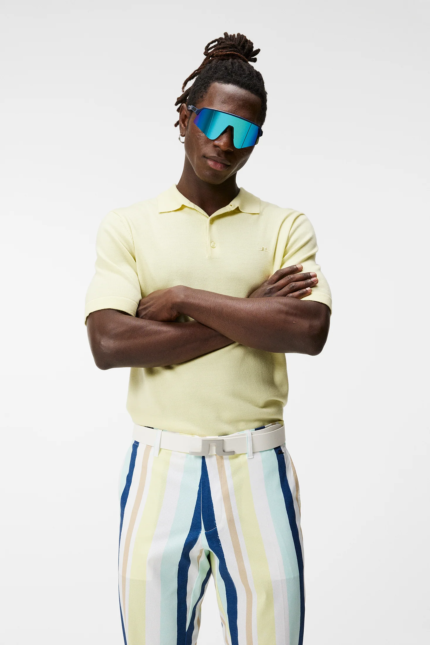 Lear Knitted Shirt / Wax Yellow - Image 2