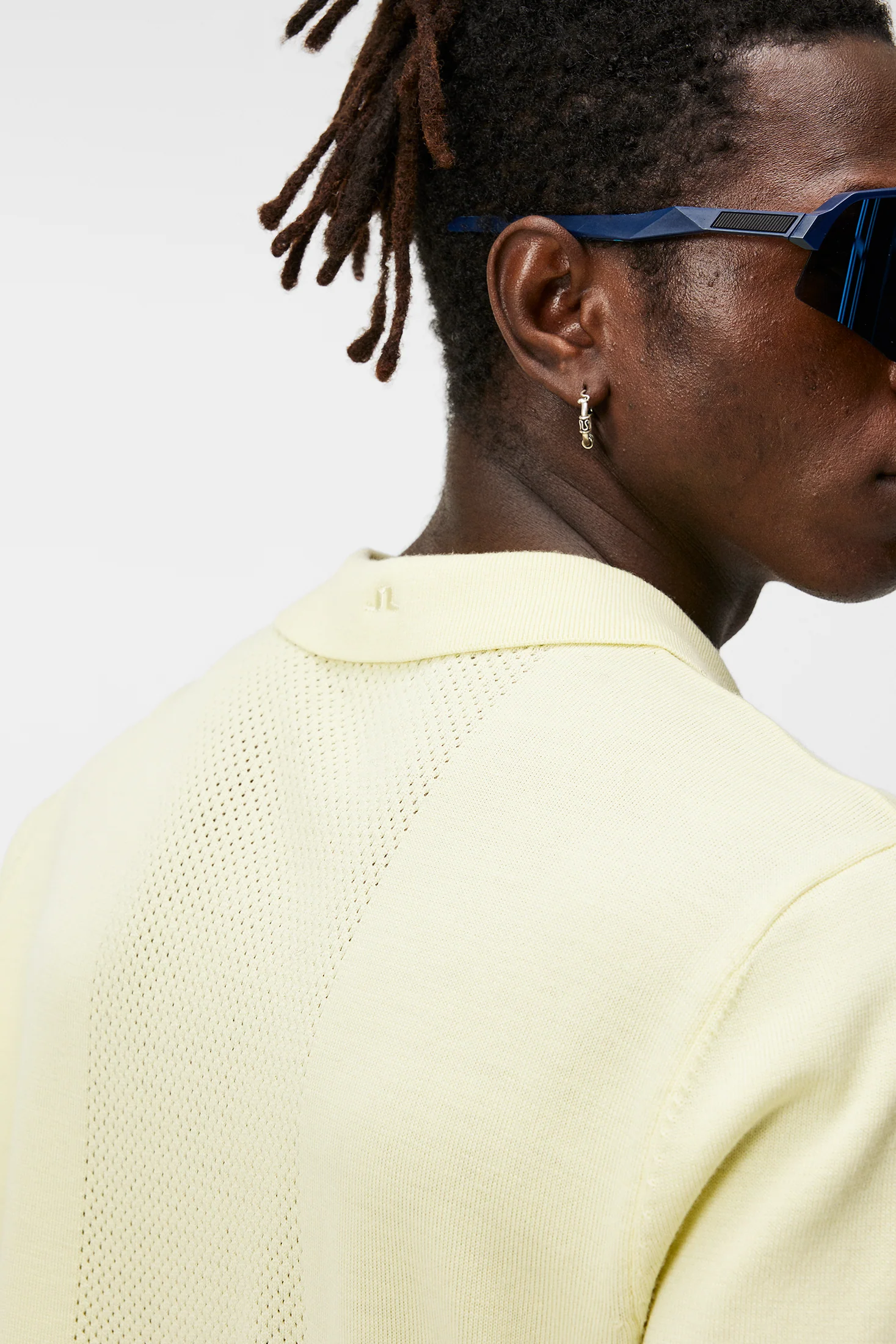 Lear Knitted Shirt / Wax Yellow - Image 6