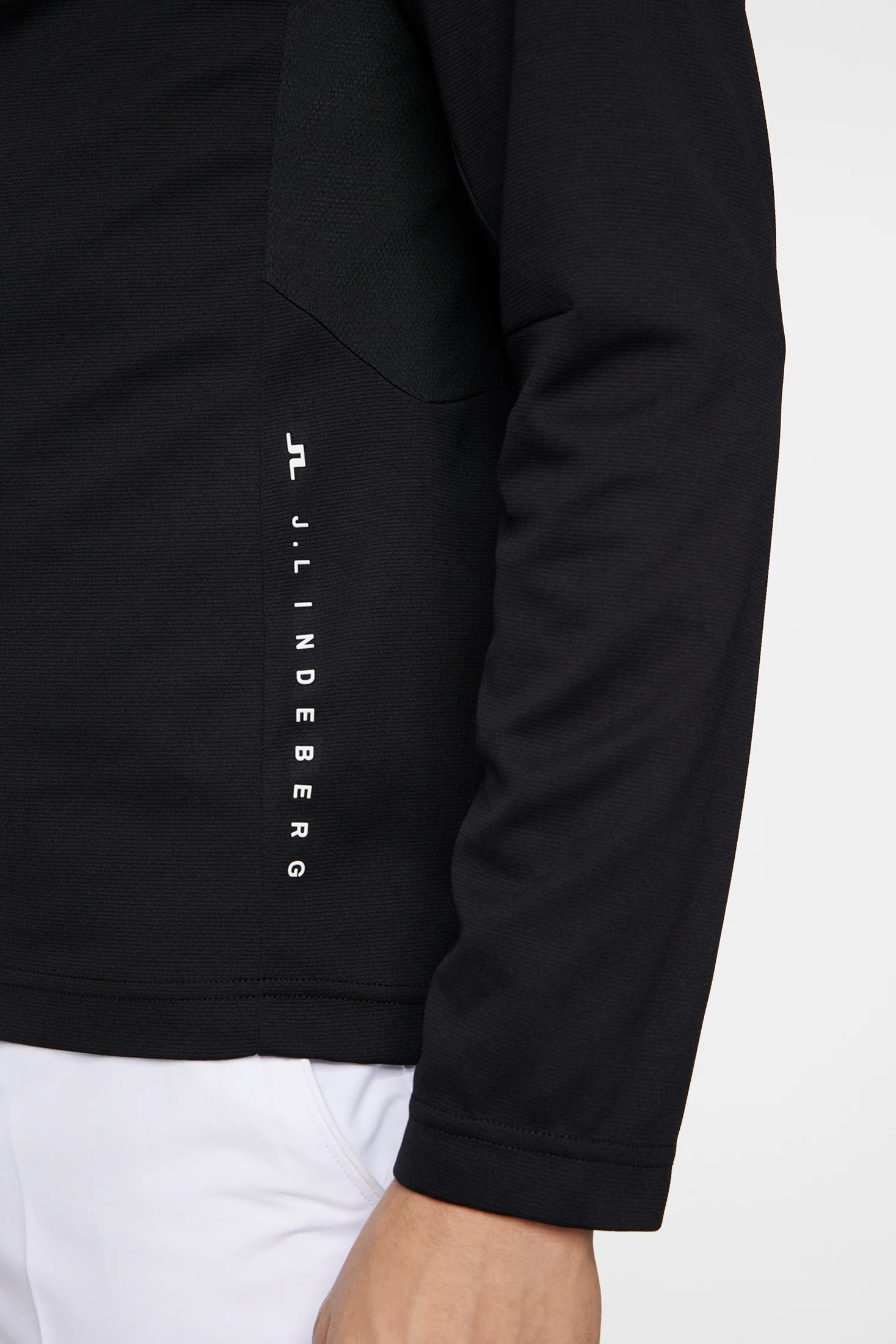 Leon Quarter Zip Mid Layer / Black - Image 6