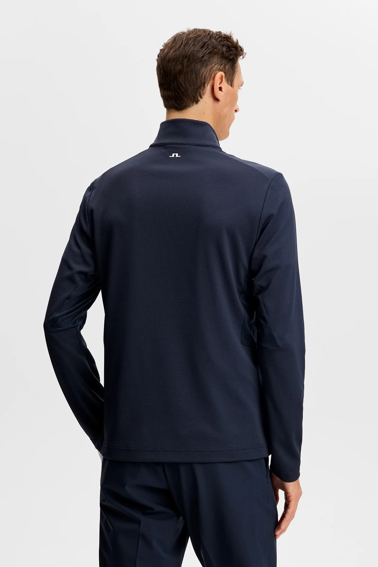 Leon Quarter Zip Mid Layer / JL Navy - Image 3