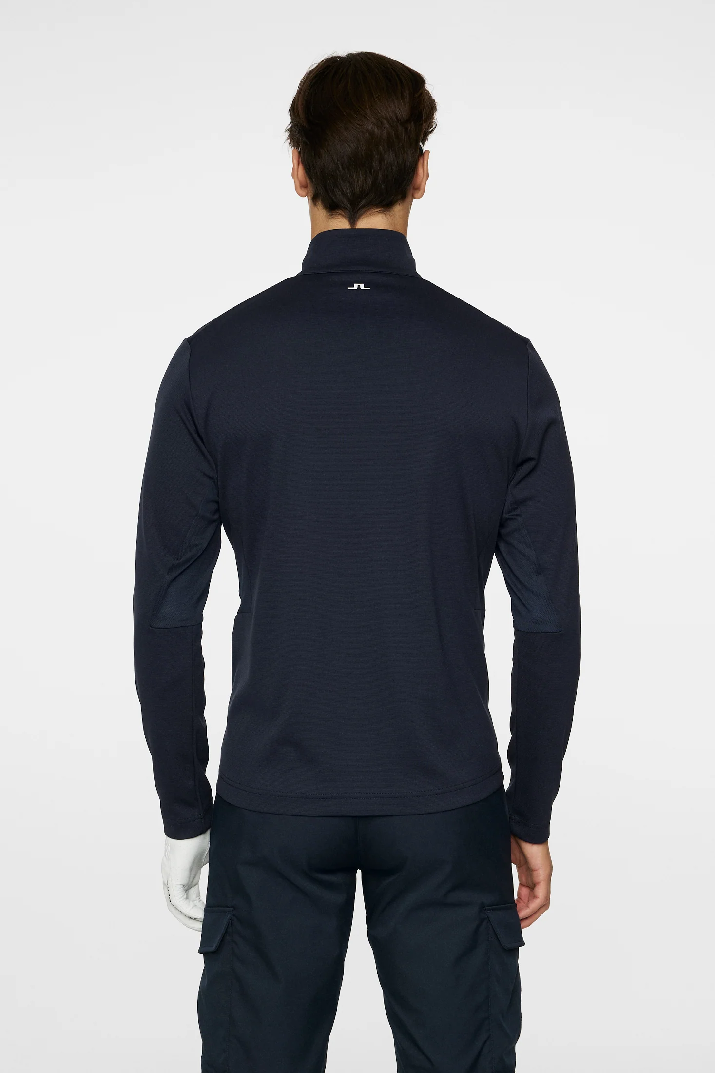 Leon Quarter Zip Mid Layer / JL Navy - Image 3