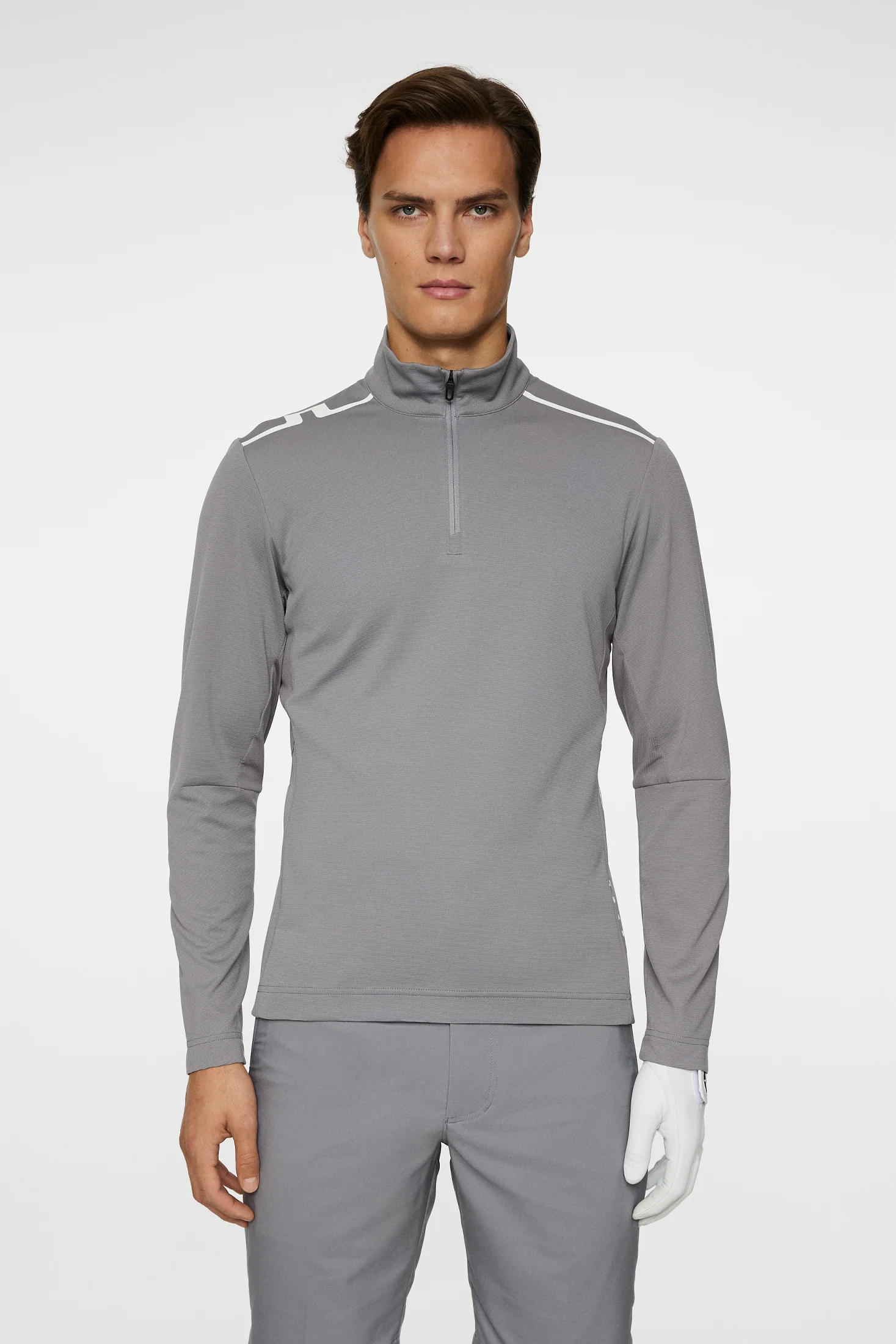 Leon Quarter Zip Mid Layer / Night Owl - Image 2