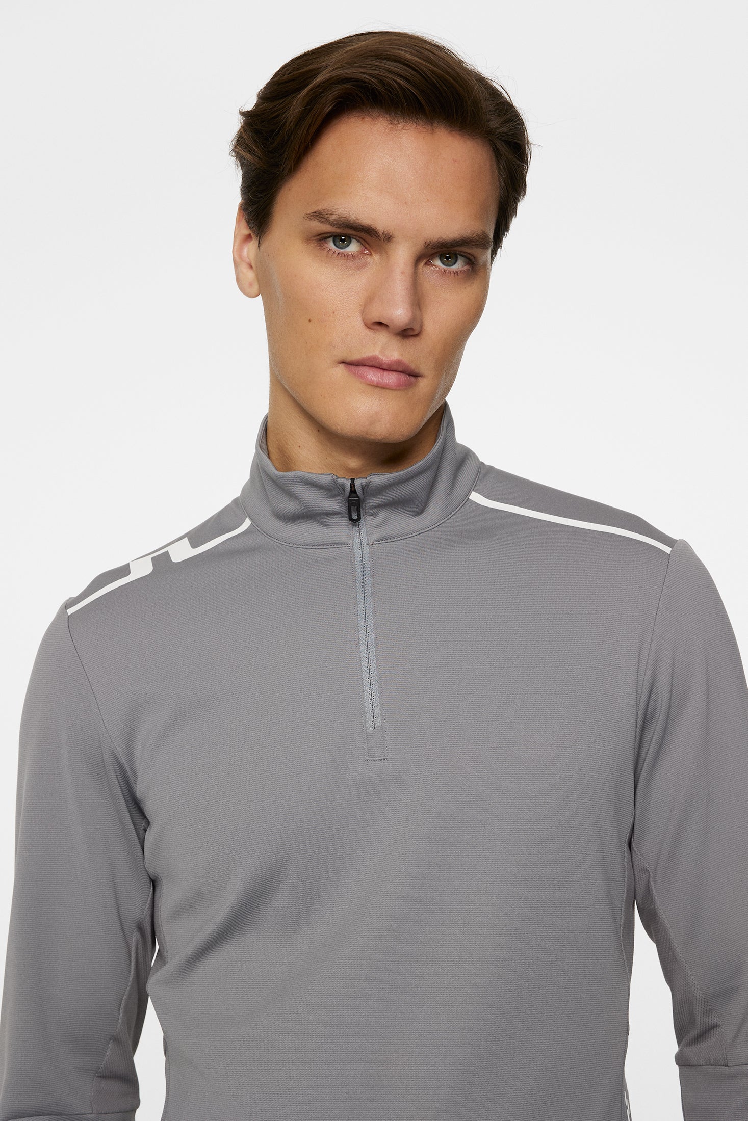Leon Quarter Zip Mid Layer / Night Owl - Image 5
