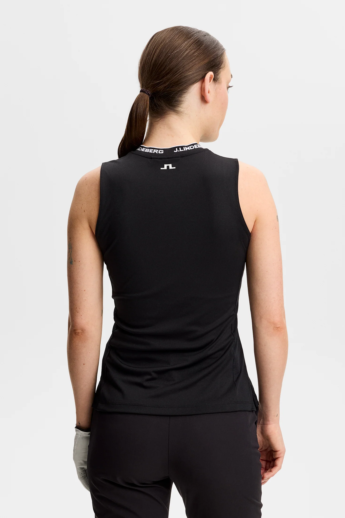 Leya Sleeveless Top / Black - Image 4