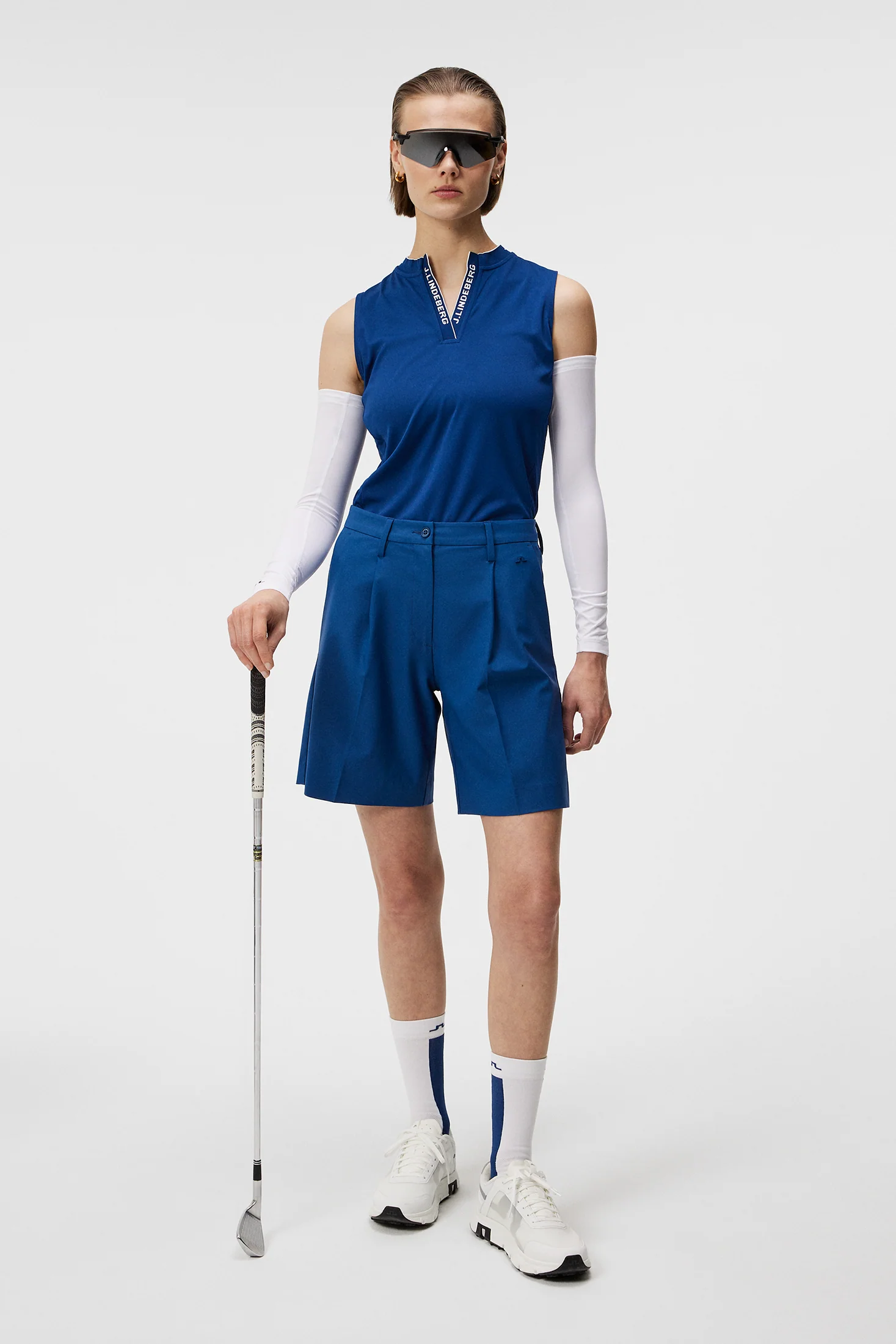 Leya Sleeveless Top / Estate Blue - Image 4