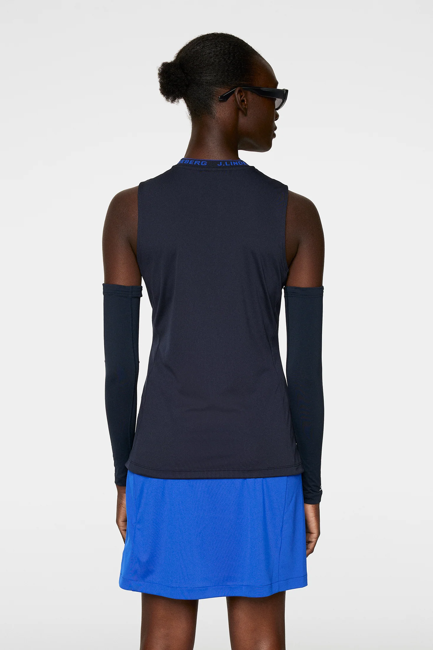 Leya Sleeveless Top / JL Navy - Image 3