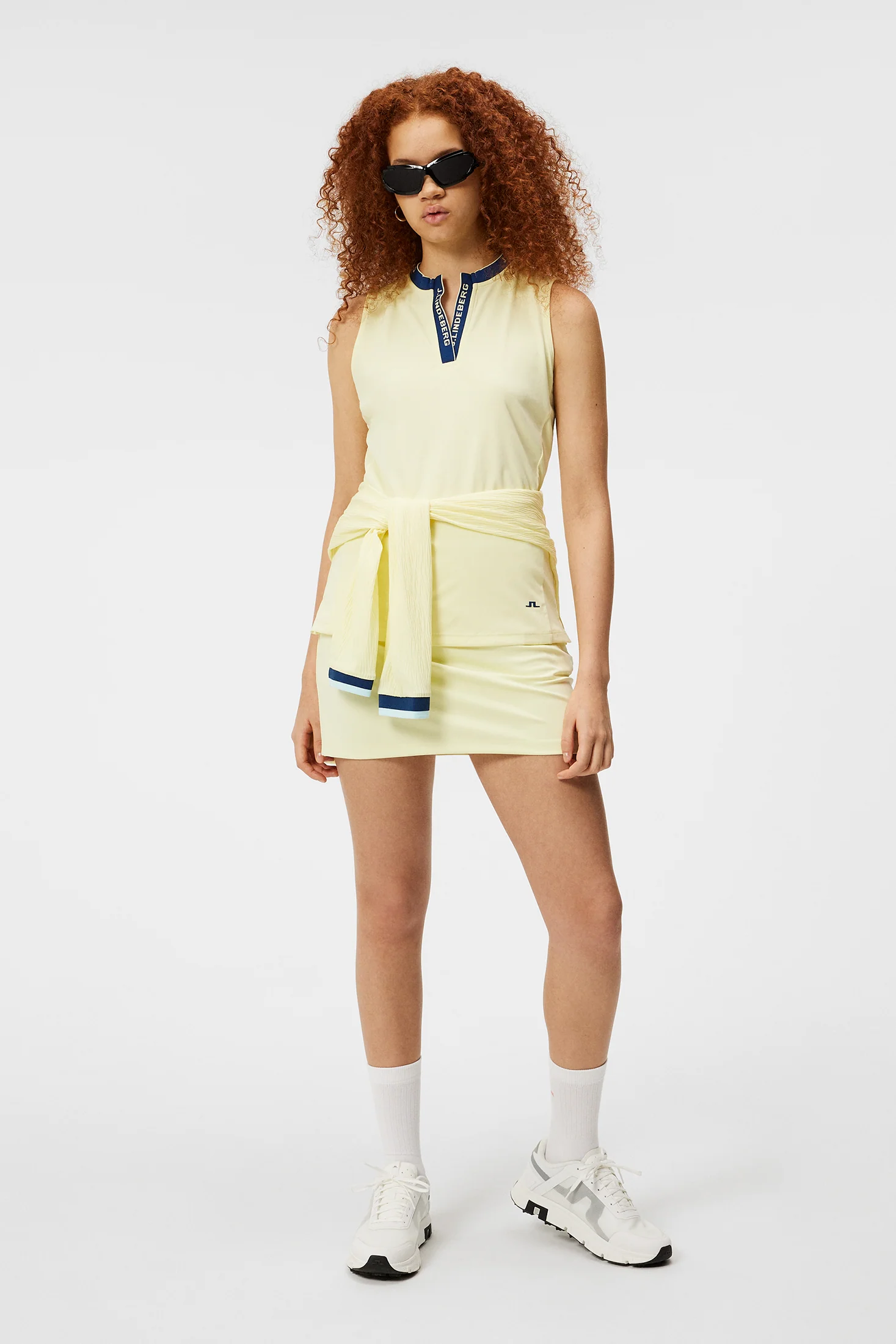 Leya Sleeveless Top / Wax Yellow - Image 4