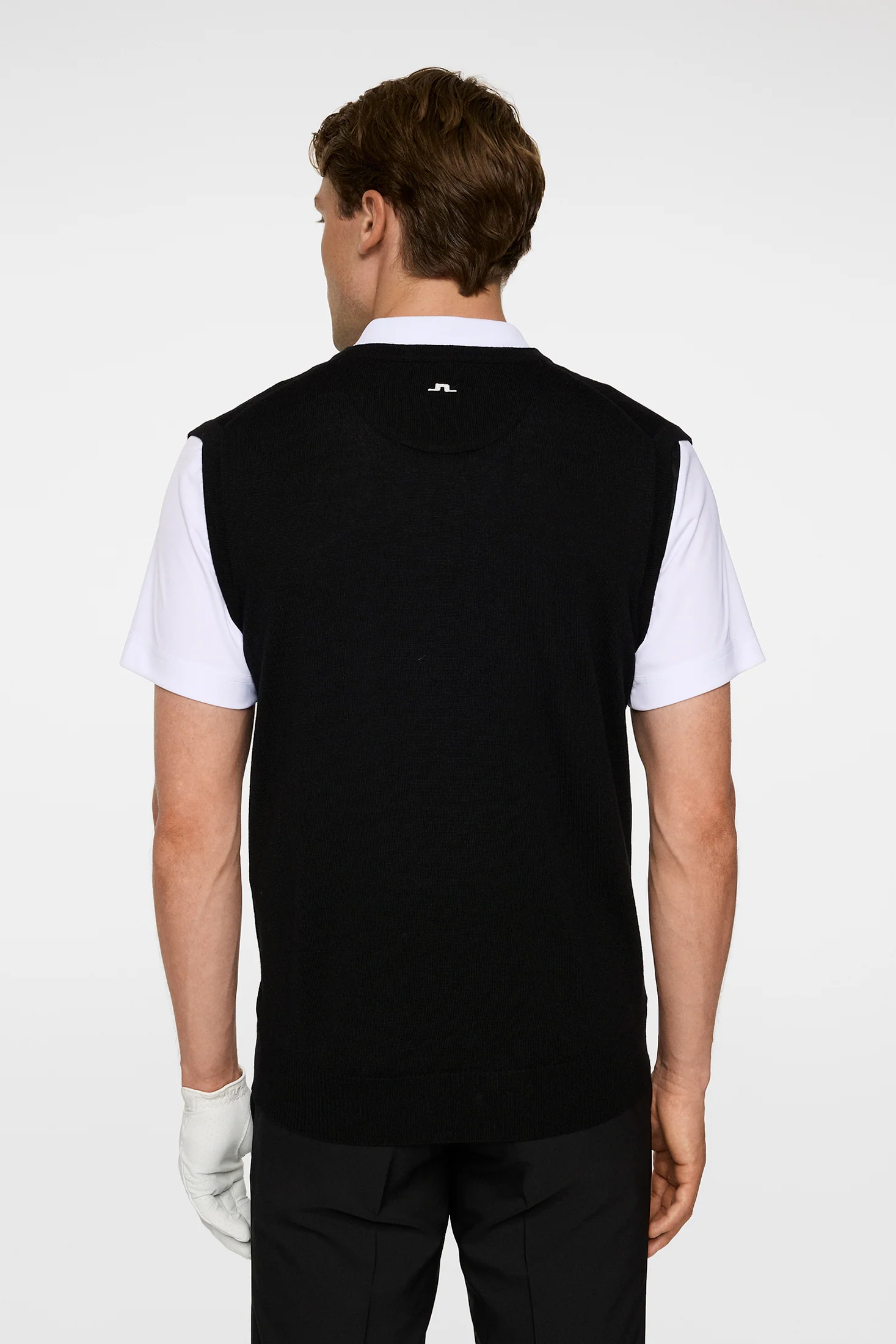 Liam Knitted Vest / Black - Image 3