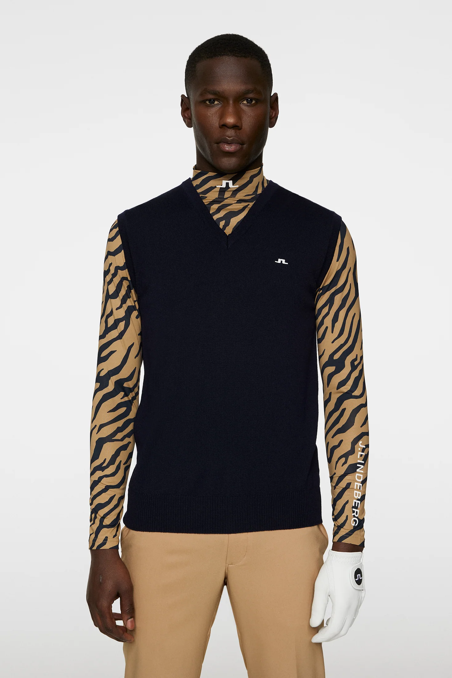 Liam Knitted Vest / JL Navy - Image 2