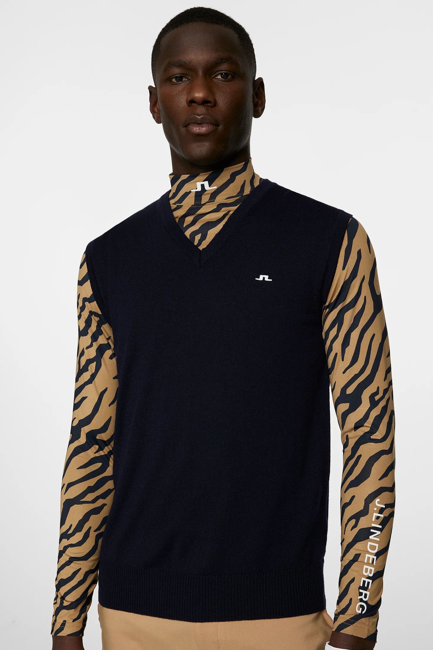 Liam Knitted Vest / JL Navy - Image 5