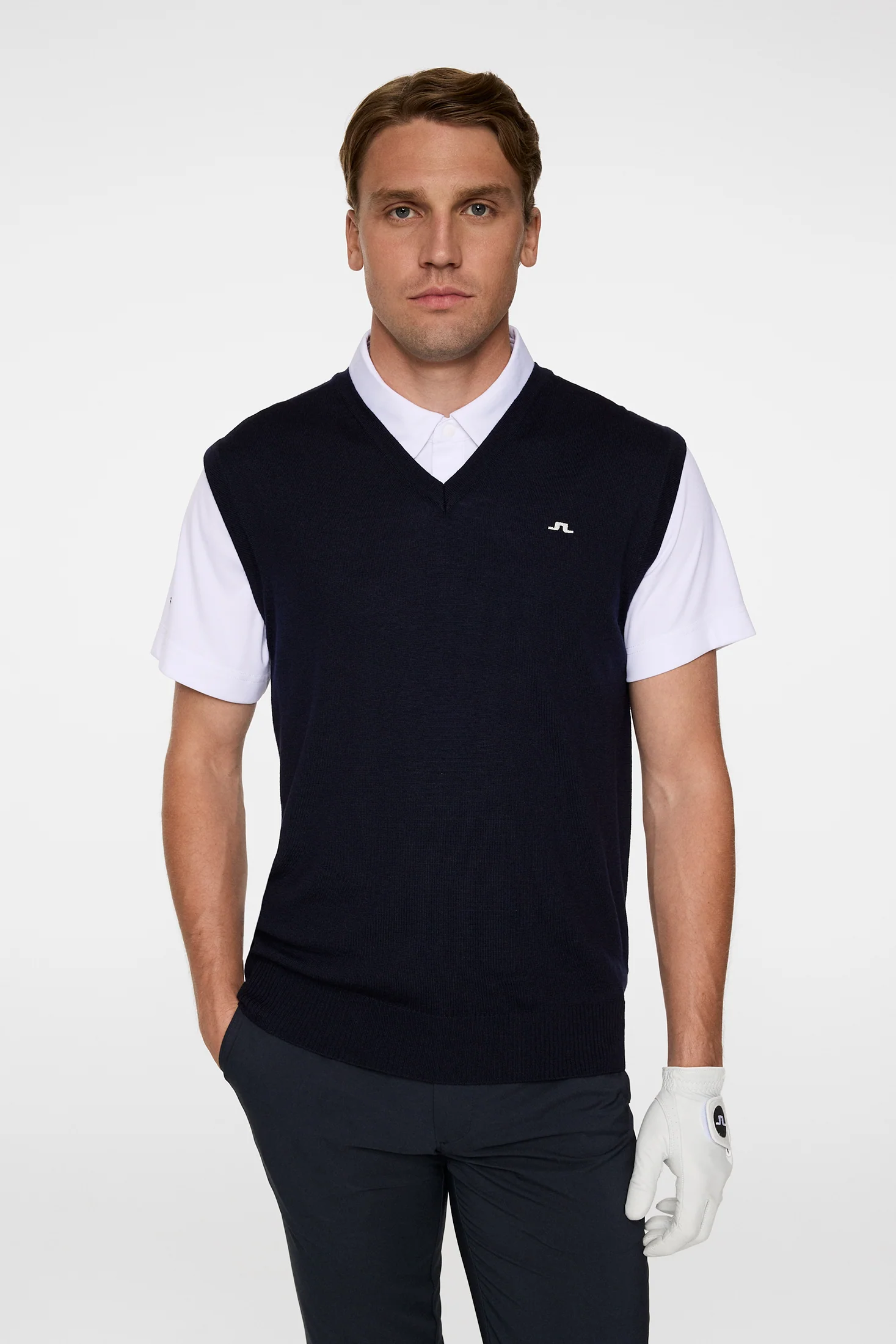 Liam Knitted Vest / JL Navy - Image 5