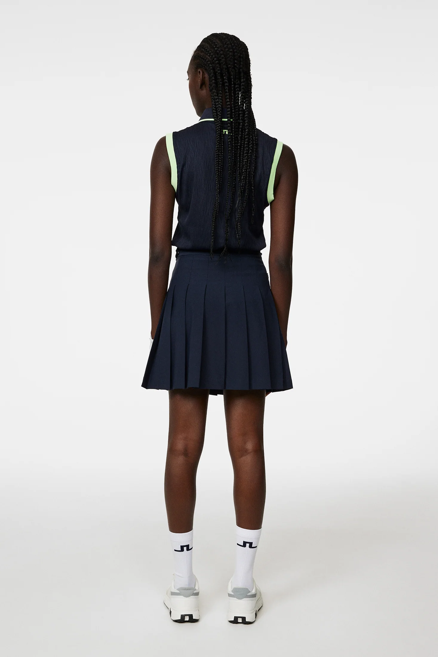 Lila Sleeveless Top / JL Navy - Image 3