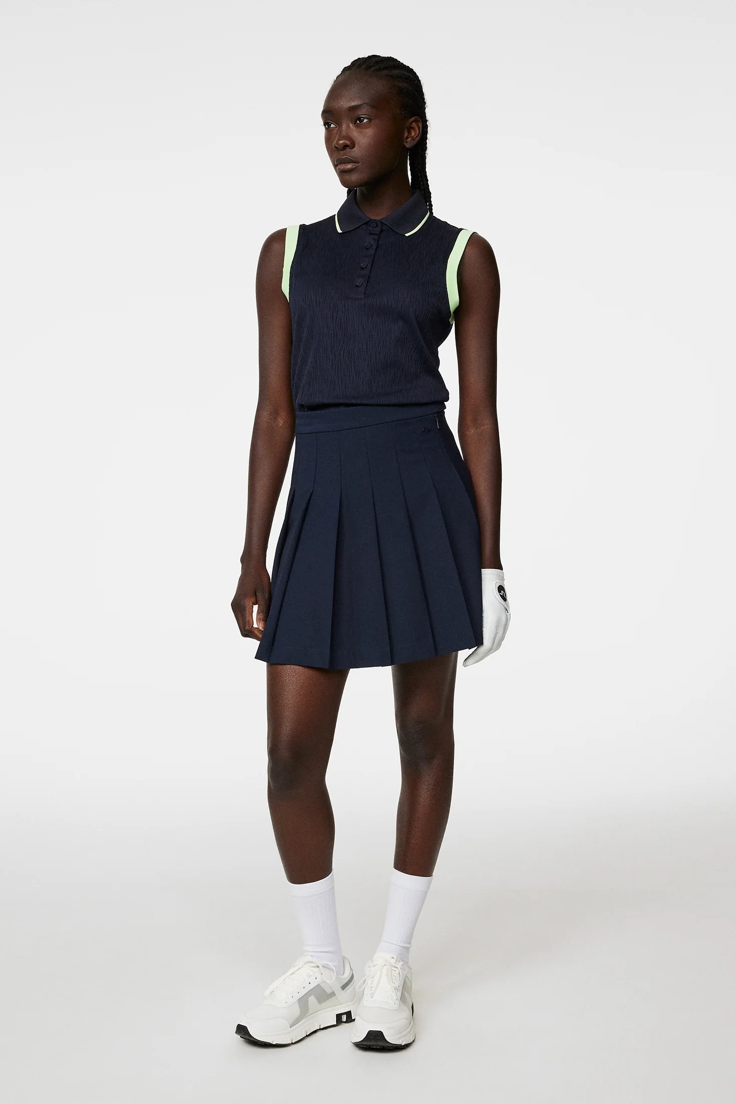 Lila Sleeveless Top / JL Navy - Image 4