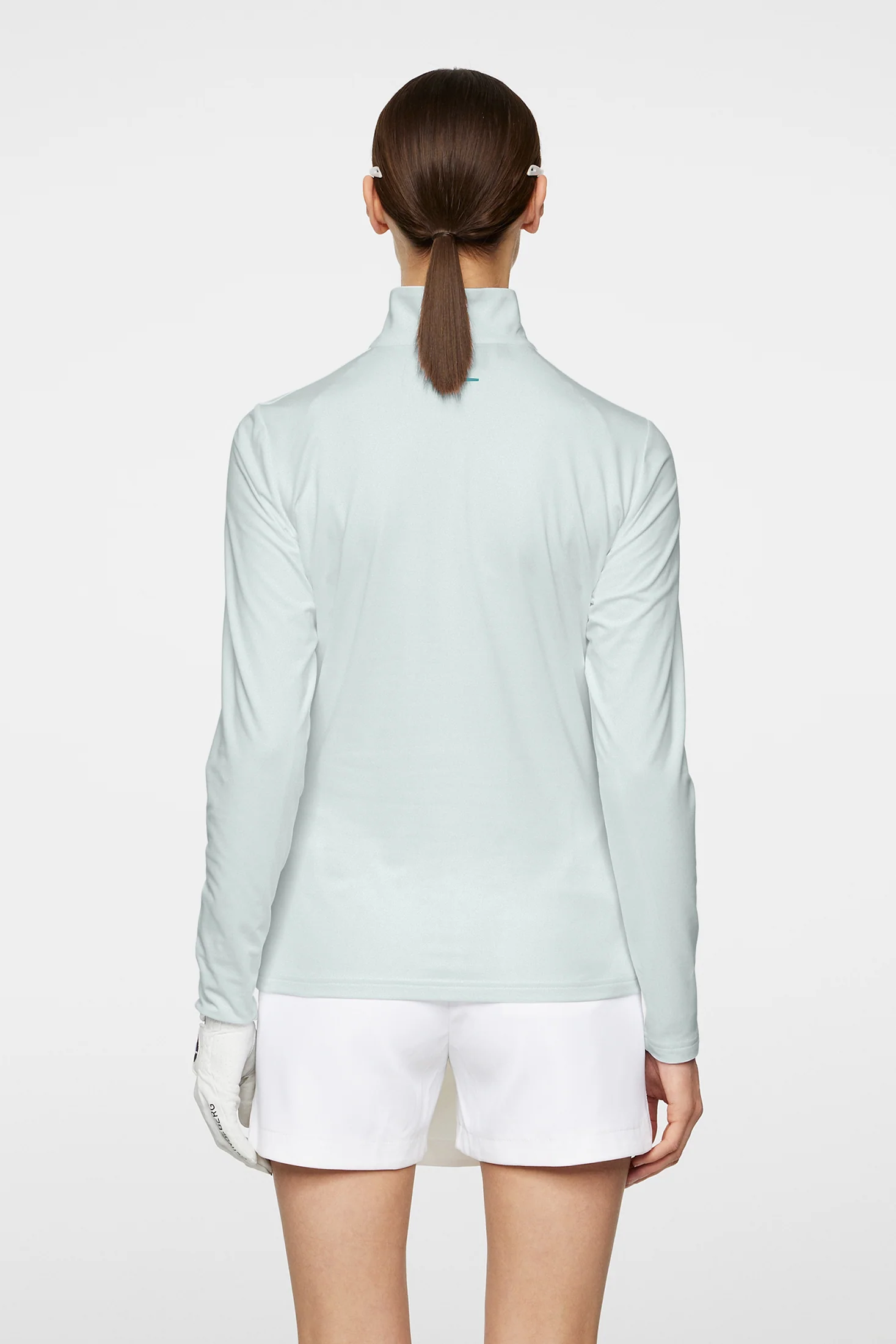 Lina Quarter Zip Mid Layer / Moonlight Jade - Image 4
