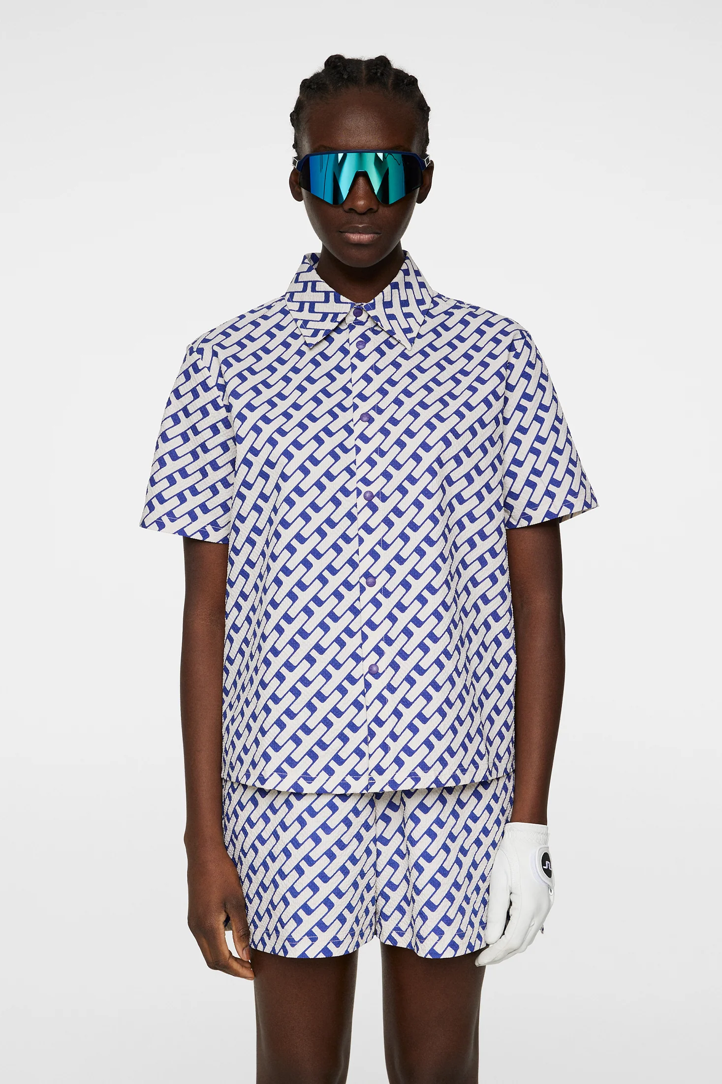 Linda Printed Shirt / Tour Geo Moonbeam M - Image 2