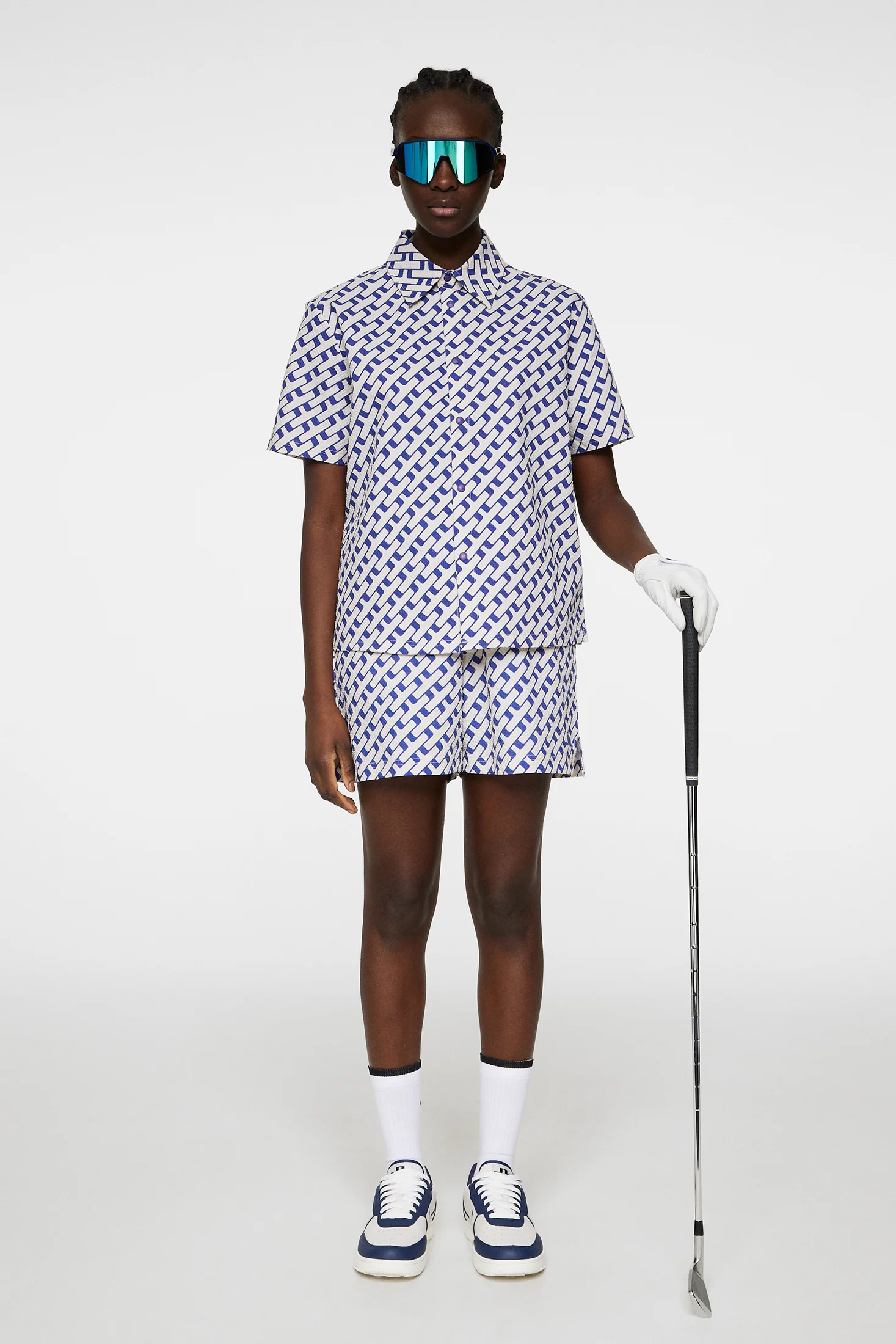 Linda Printed Shirt / Tour Geo Moonbeam M - Image 4