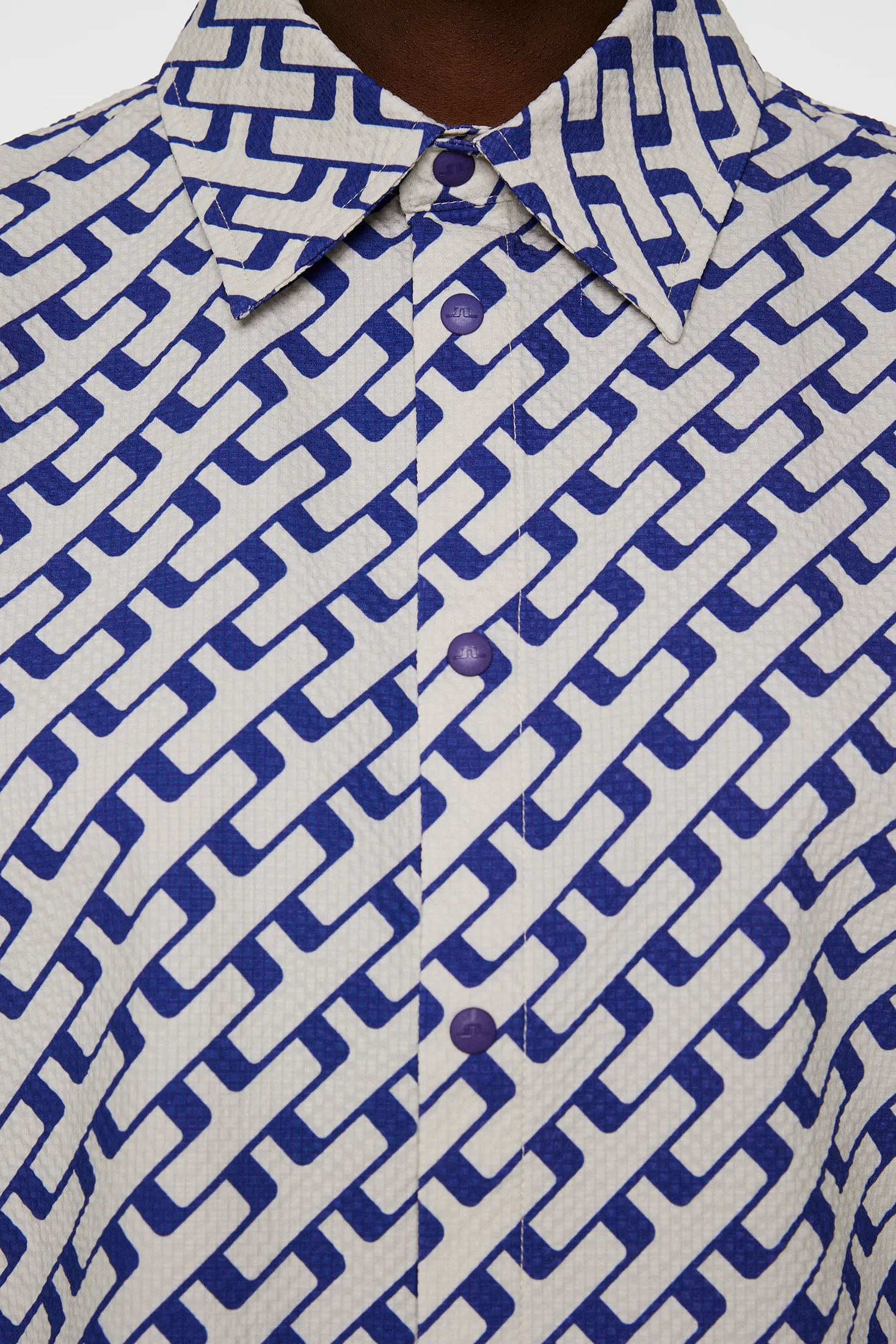 Linda Printed Shirt / Tour Geo Moonbeam M - Image 6