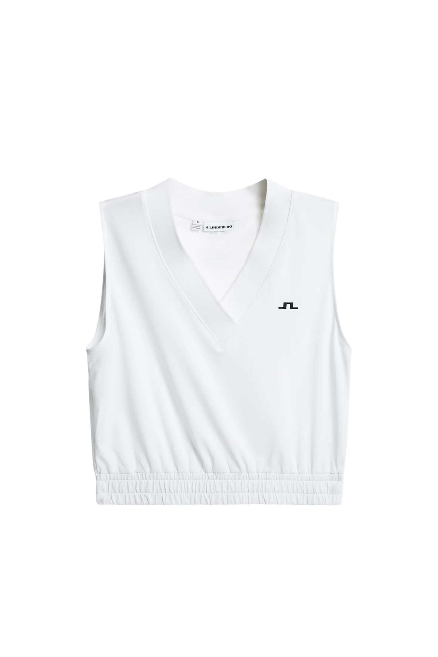 Liny Sleeveless Top / White