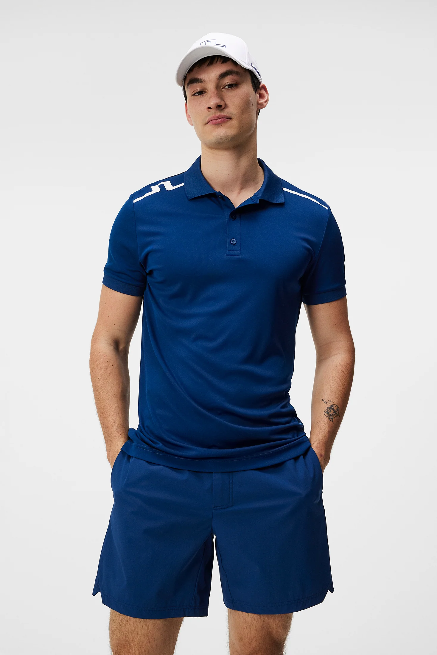 Lionel Regular Fit Polo / Estate Blue - Image 2