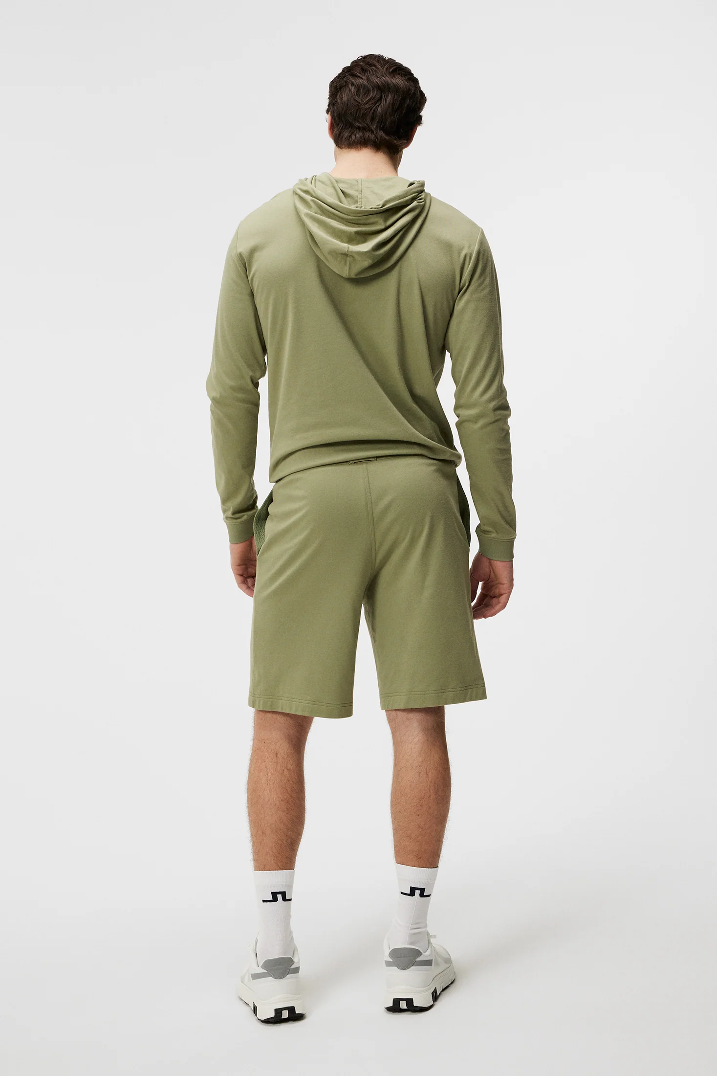 Logo Shorts / Oil Green - Image 3