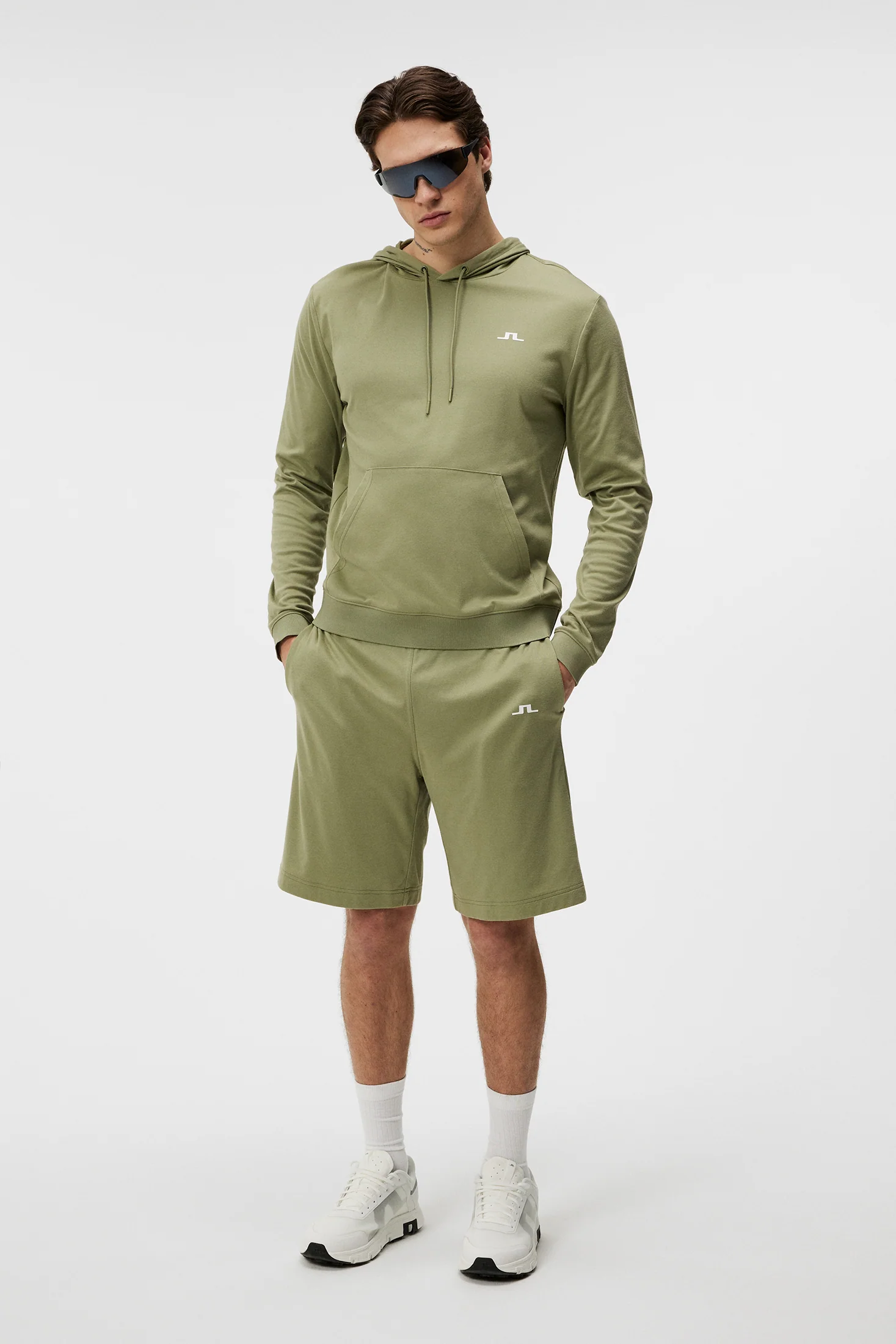 Logo Shorts / Oil Green - Image 4