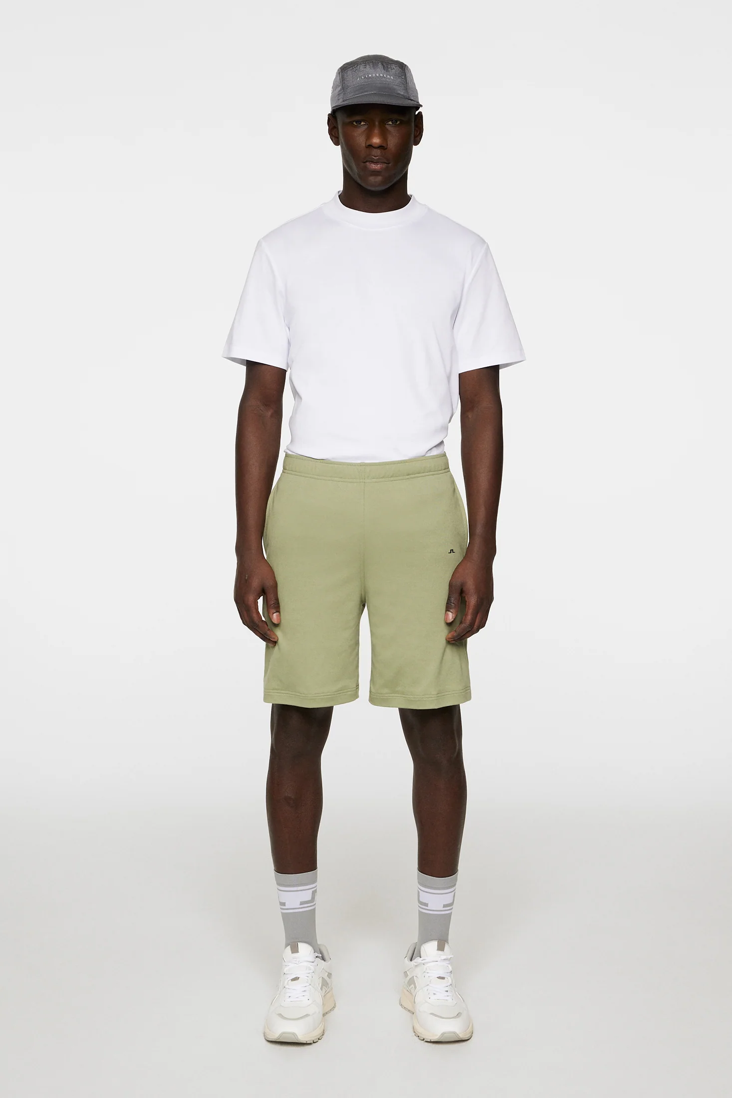Logo Shorts / Oil Green - Image 4
