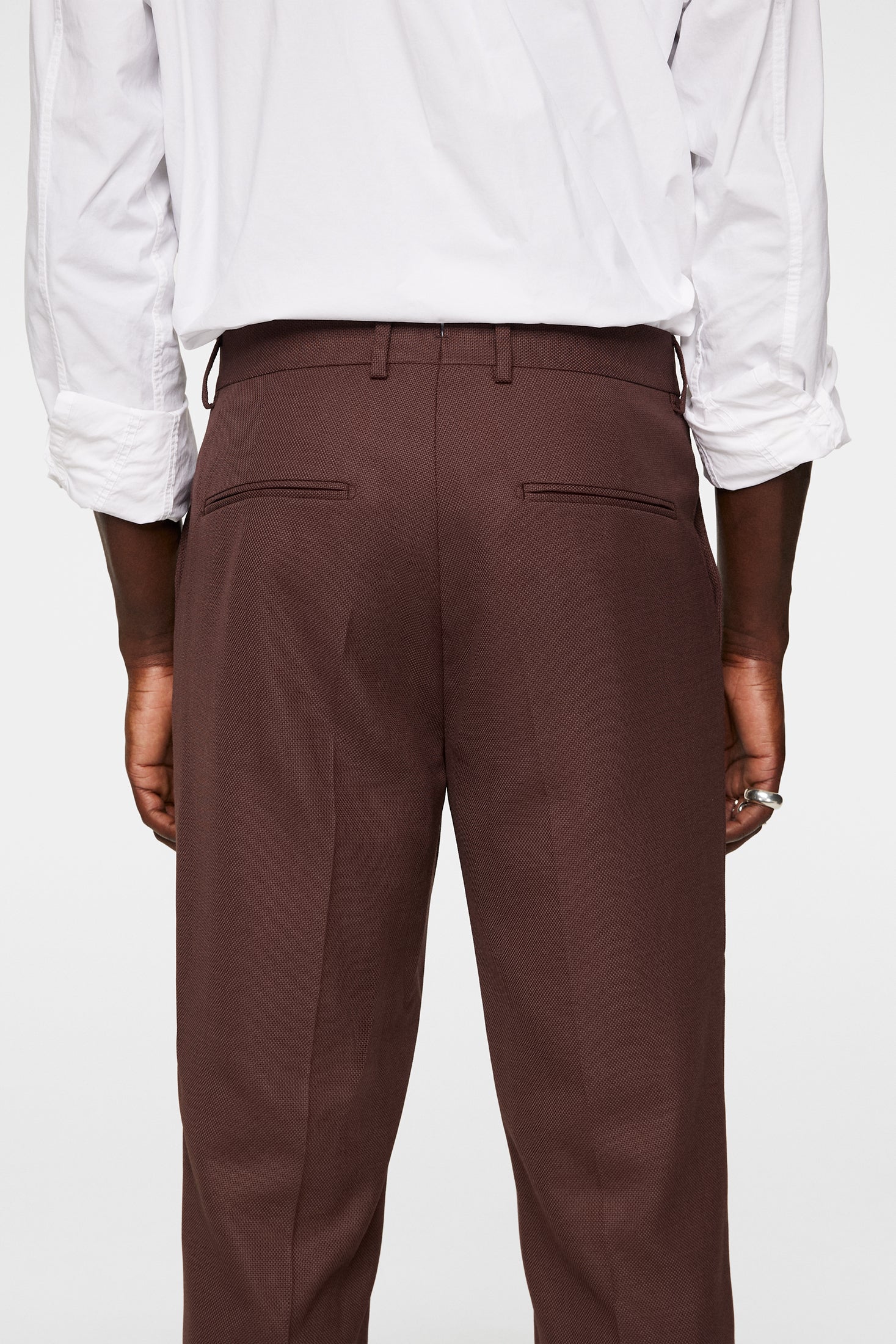 Lois Active Hopsack Pants / Bitter Chocolate - Image 6