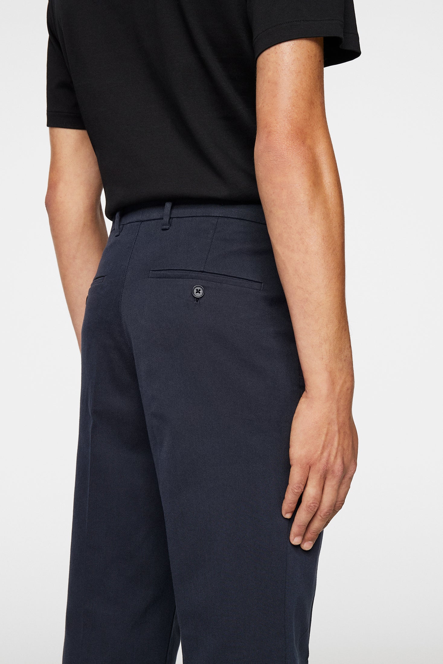 Lois C Flannel Twill Pants / JL Navy - Image 6
