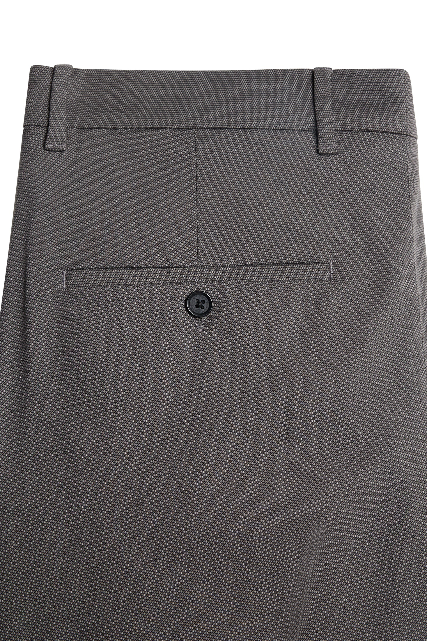 Lois C Micro Texture Pants / Dark Grey - Image 2