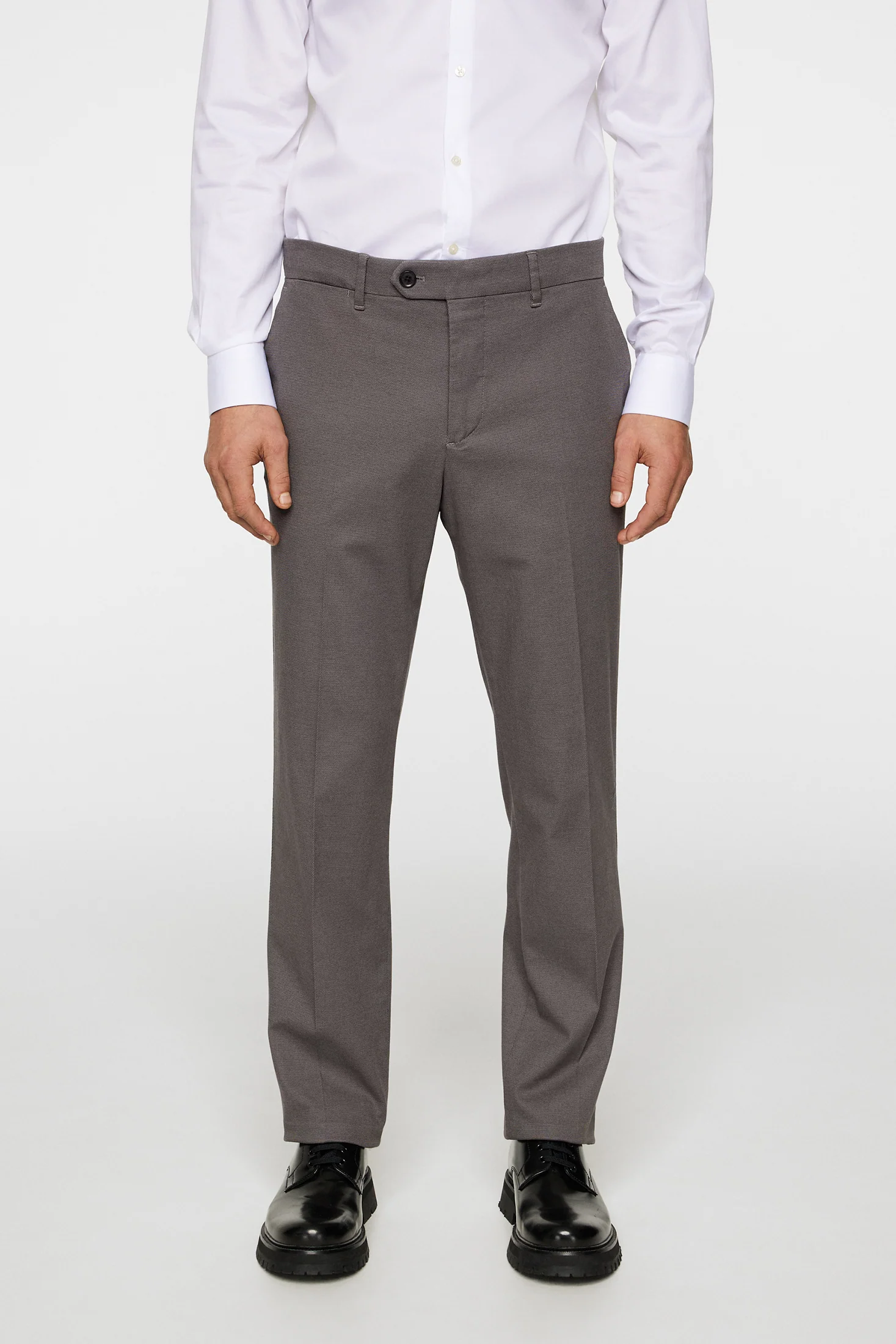 Lois C Micro Texture Pants / Dark Grey - Image 3