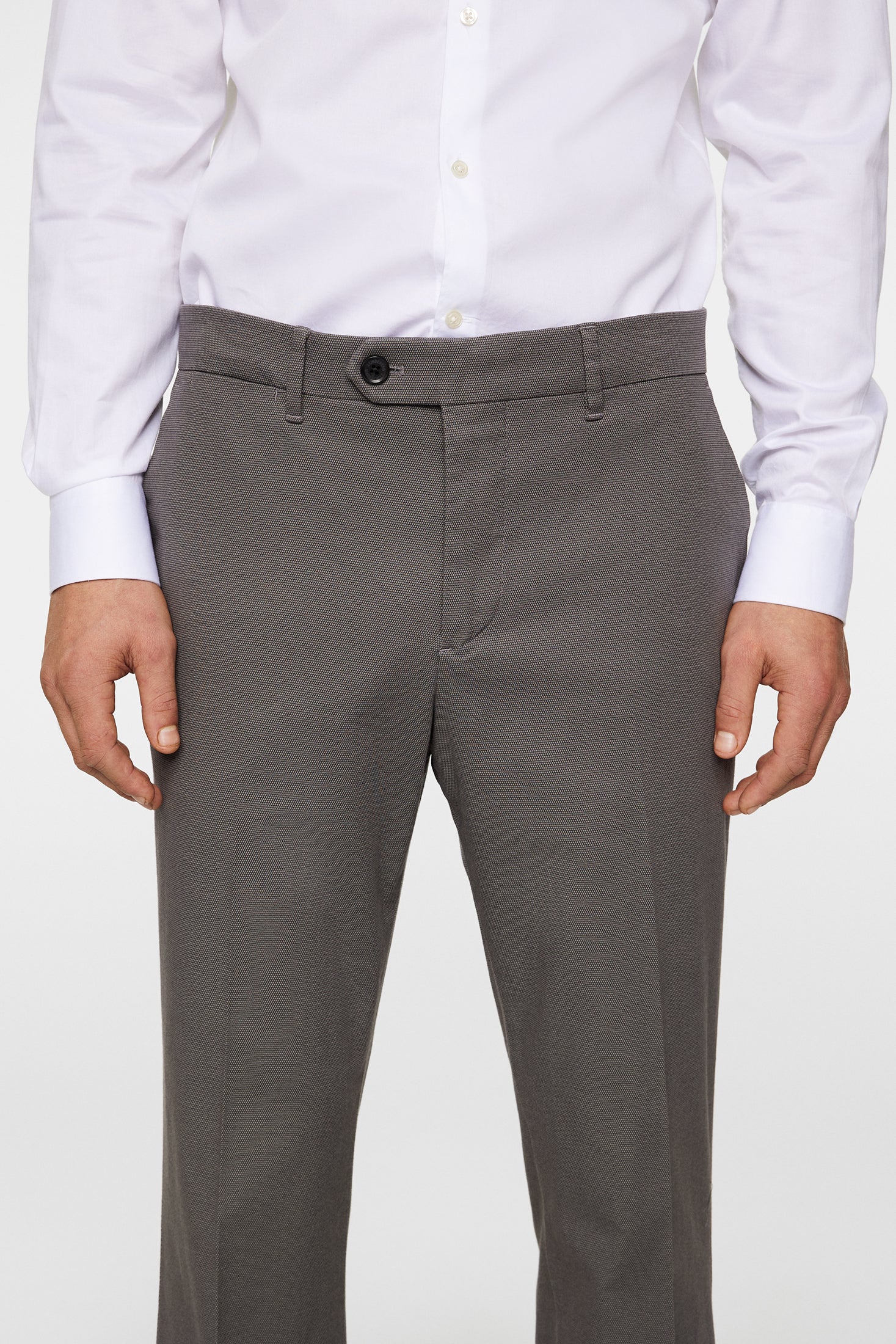 Lois C Micro Texture Pants / Dark Grey - Image 6