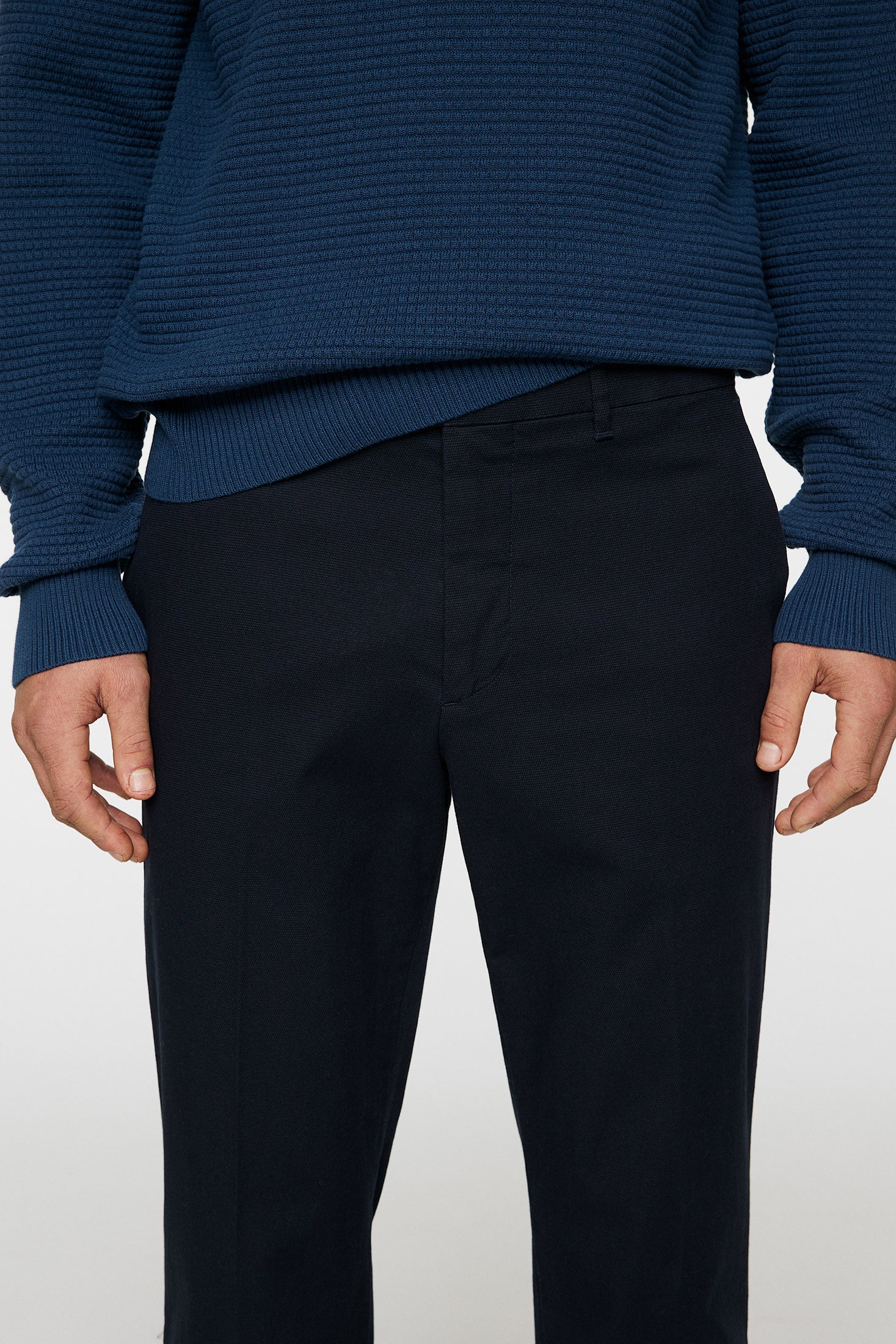 Lois C Micro Texture Pants / JL Navy - Image 6