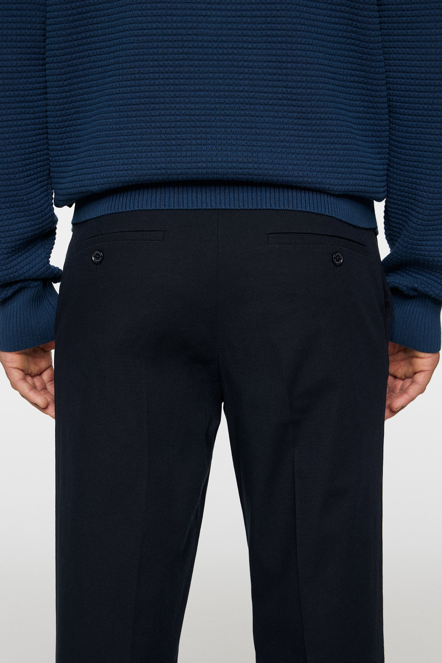 Lois C Micro Texture Pants / JL Navy - Image 7