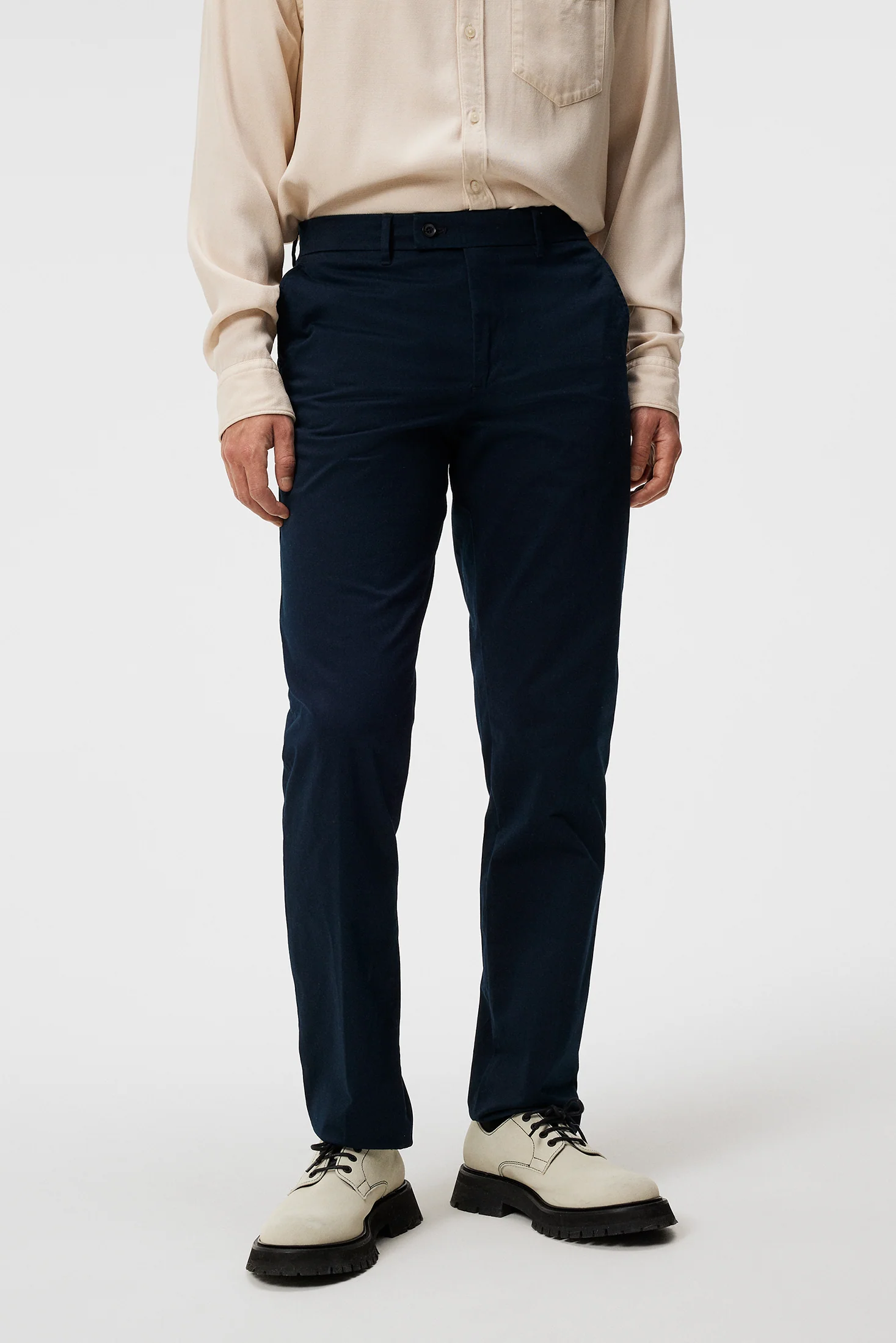Lois Cloud Satin Pants / JL Navy - Image 2