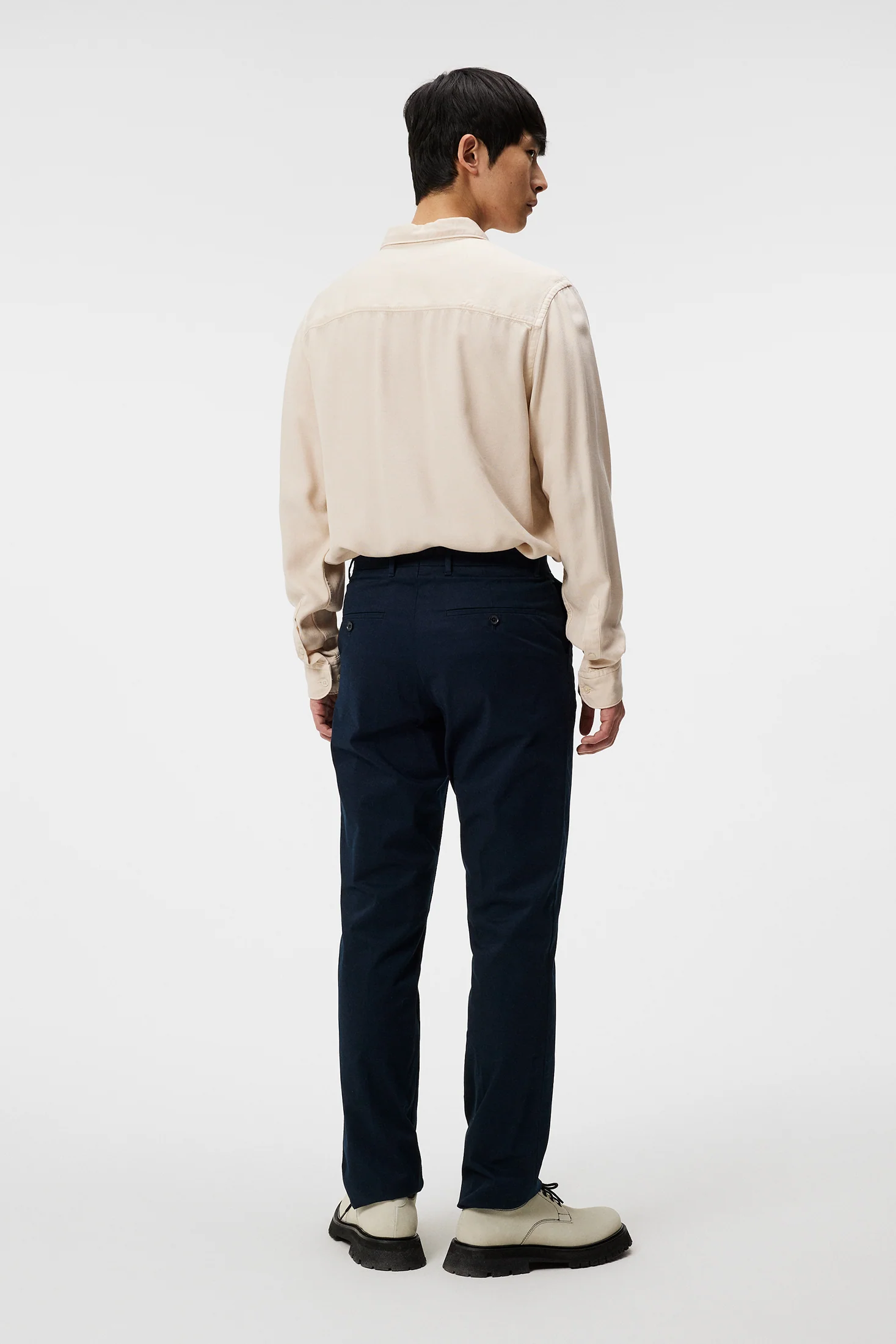 Lois Cloud Satin Pants / JL Navy - Image 3