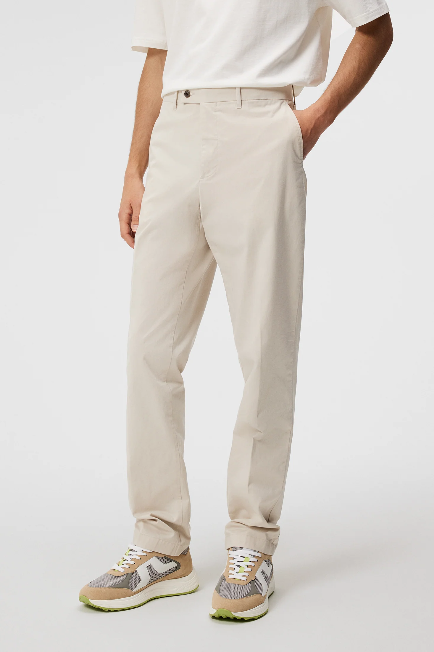 Lois Cloud Satin Pants / Moonbeam - Image 2
