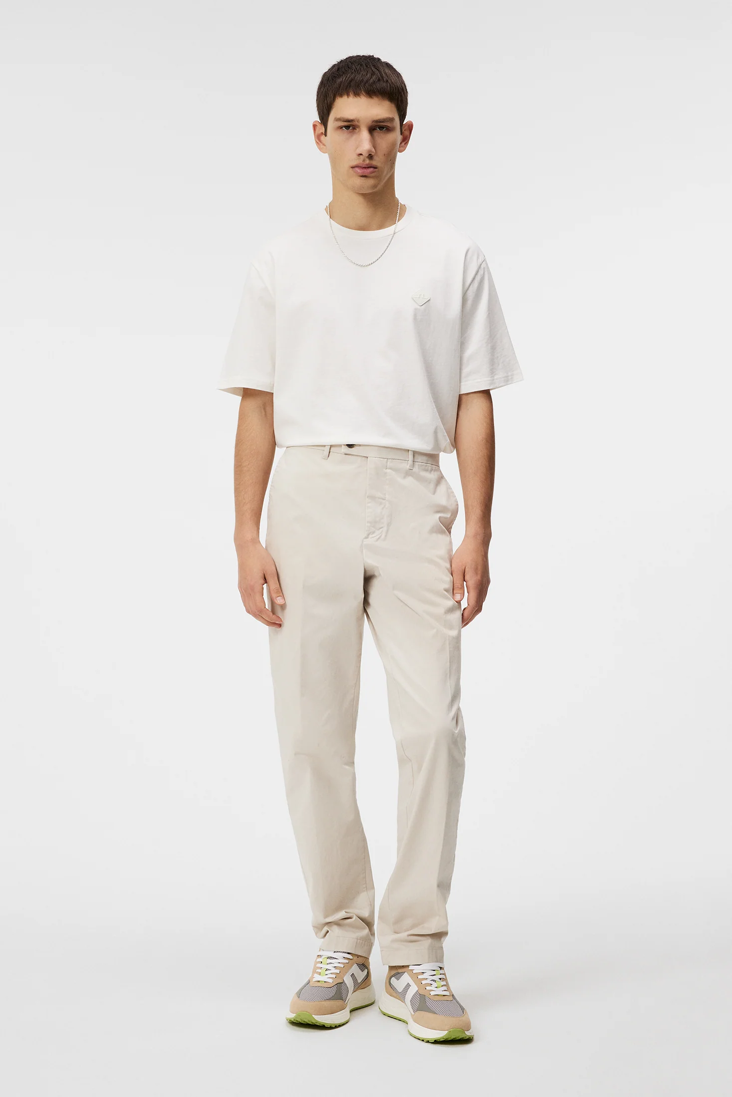 Lois Cloud Satin Pants / Moonbeam - Image 4
